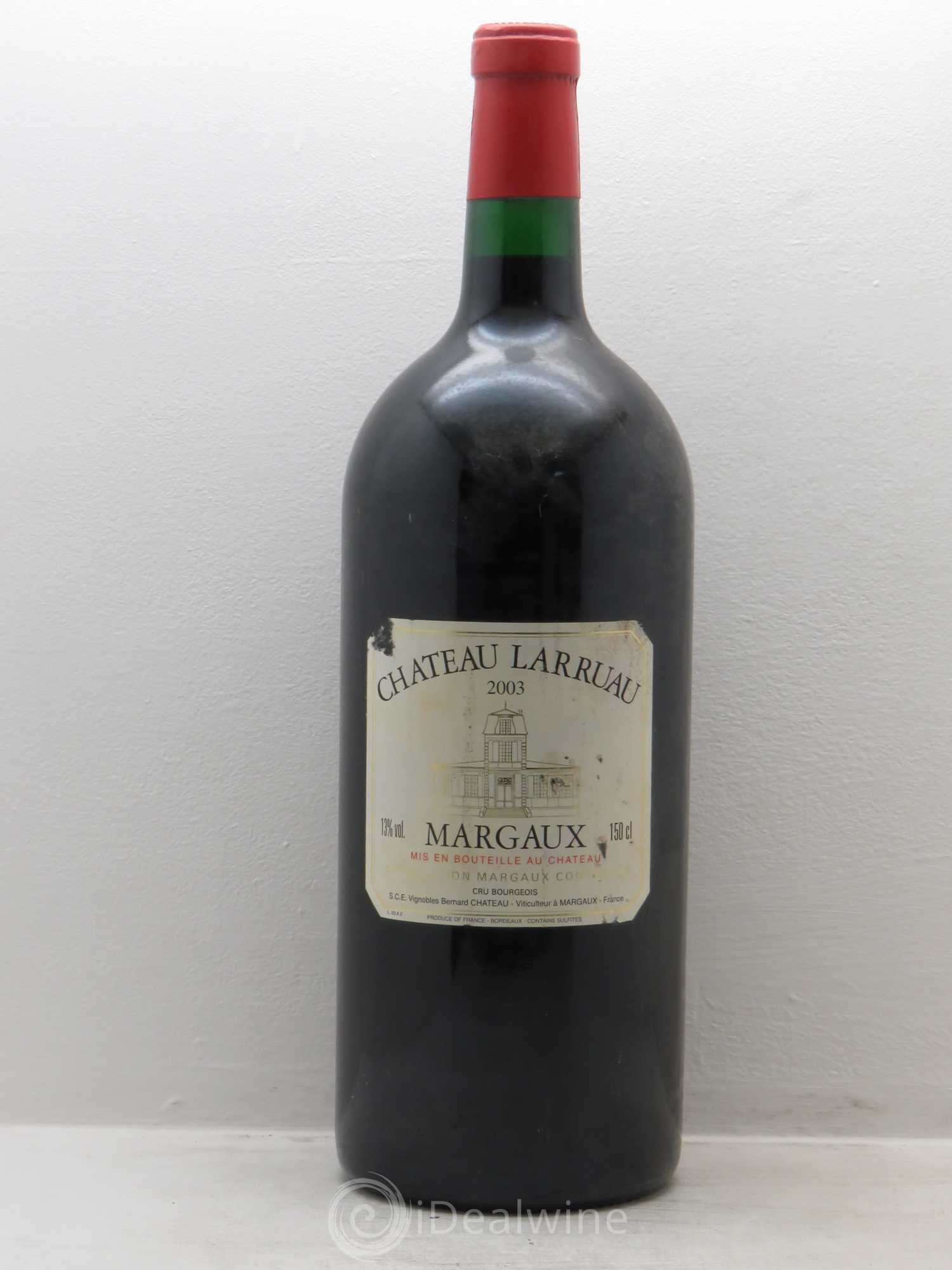 Château Larruau 2003 - Lot de 1 double magnum - 0