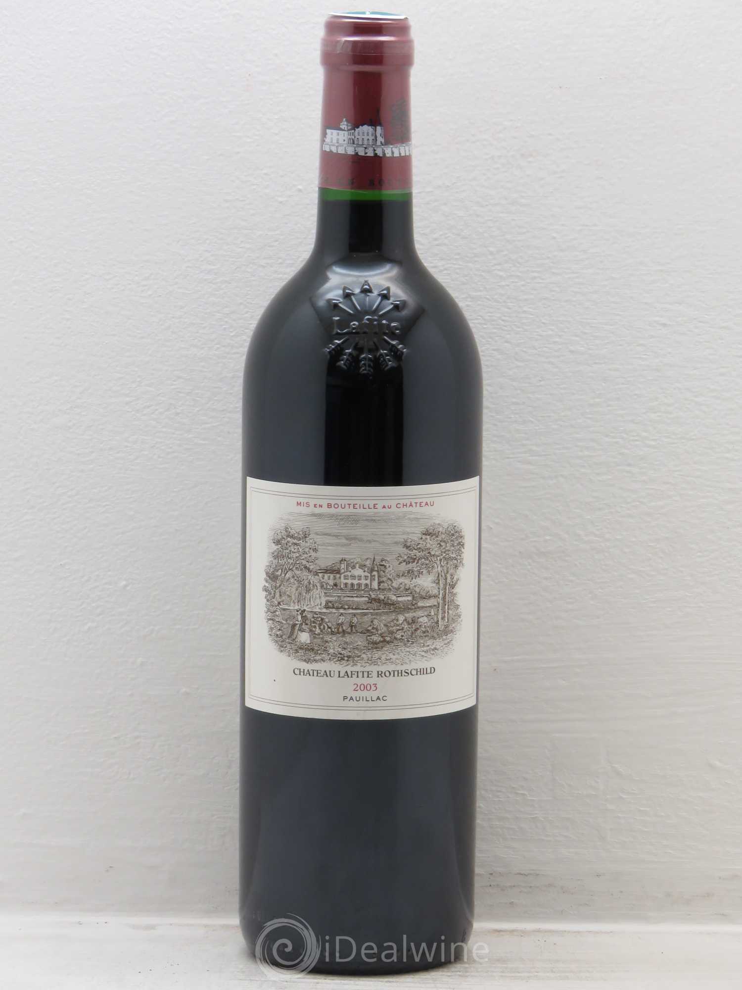 Château Lafite Rothschild 1er Grand Cru Classé 2003 - Lot de 1 bouteille - 0