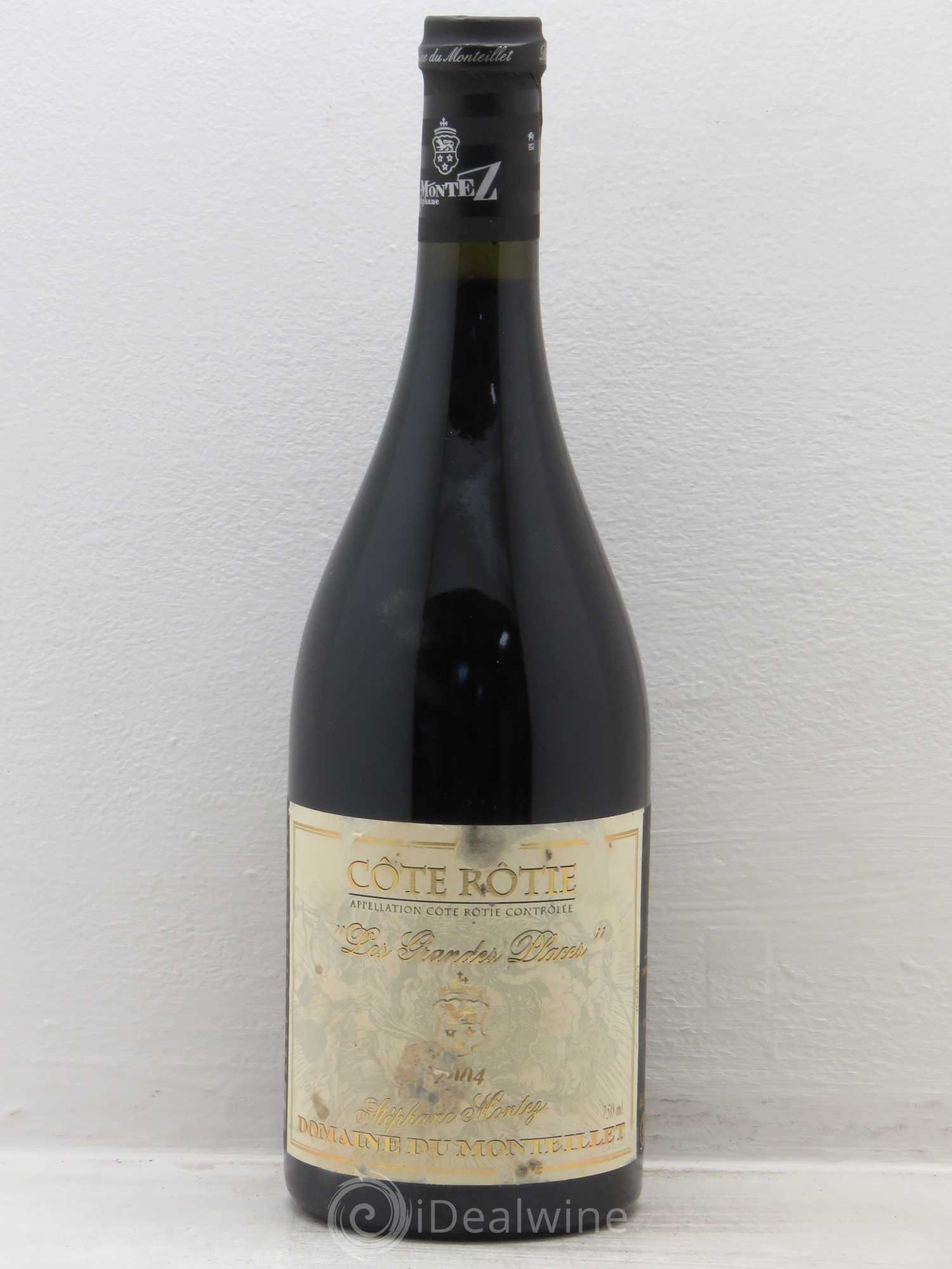 Côte-Rôtie Les Grandes Places Monteillet (Domaine du) - Stéphane Montez 2004 - Lot de 6 bouteilles - 0
