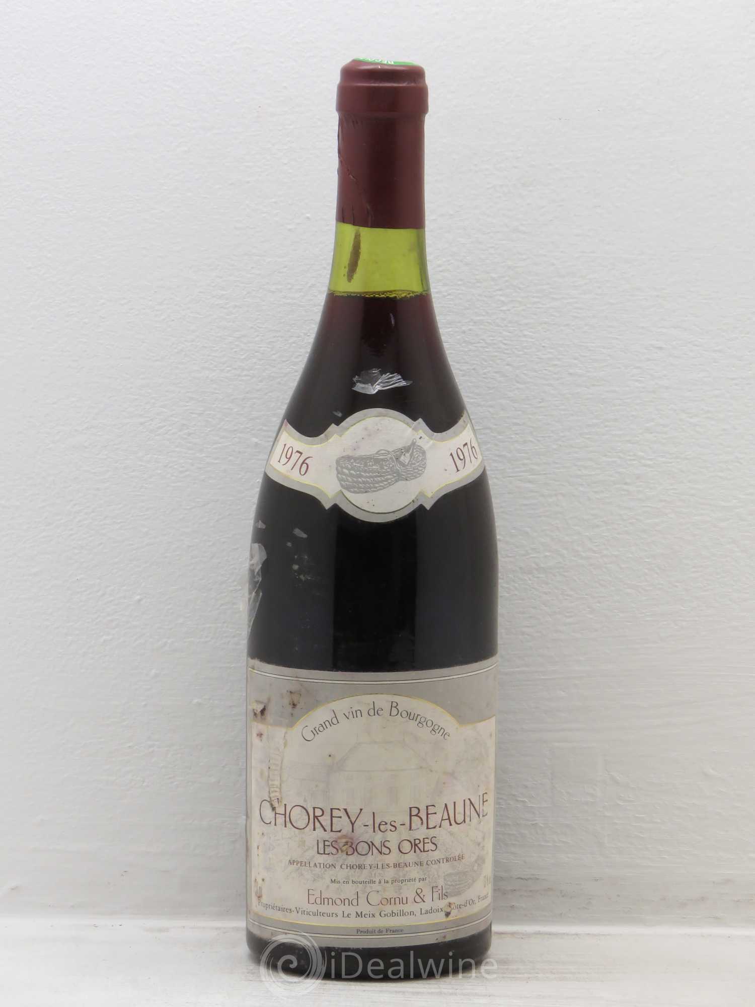 Chorey-lès-Beaune Les Bons Ores - Cornu 1976 - Posten von 1 Flasche - 0