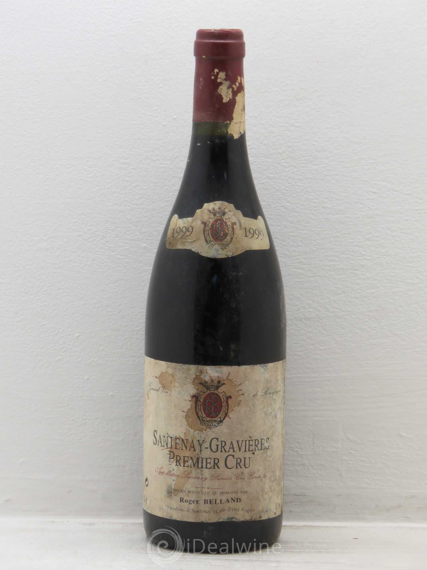 Santenay 1er Cru Belland 1999 - Lot de 1 bouteille - 0