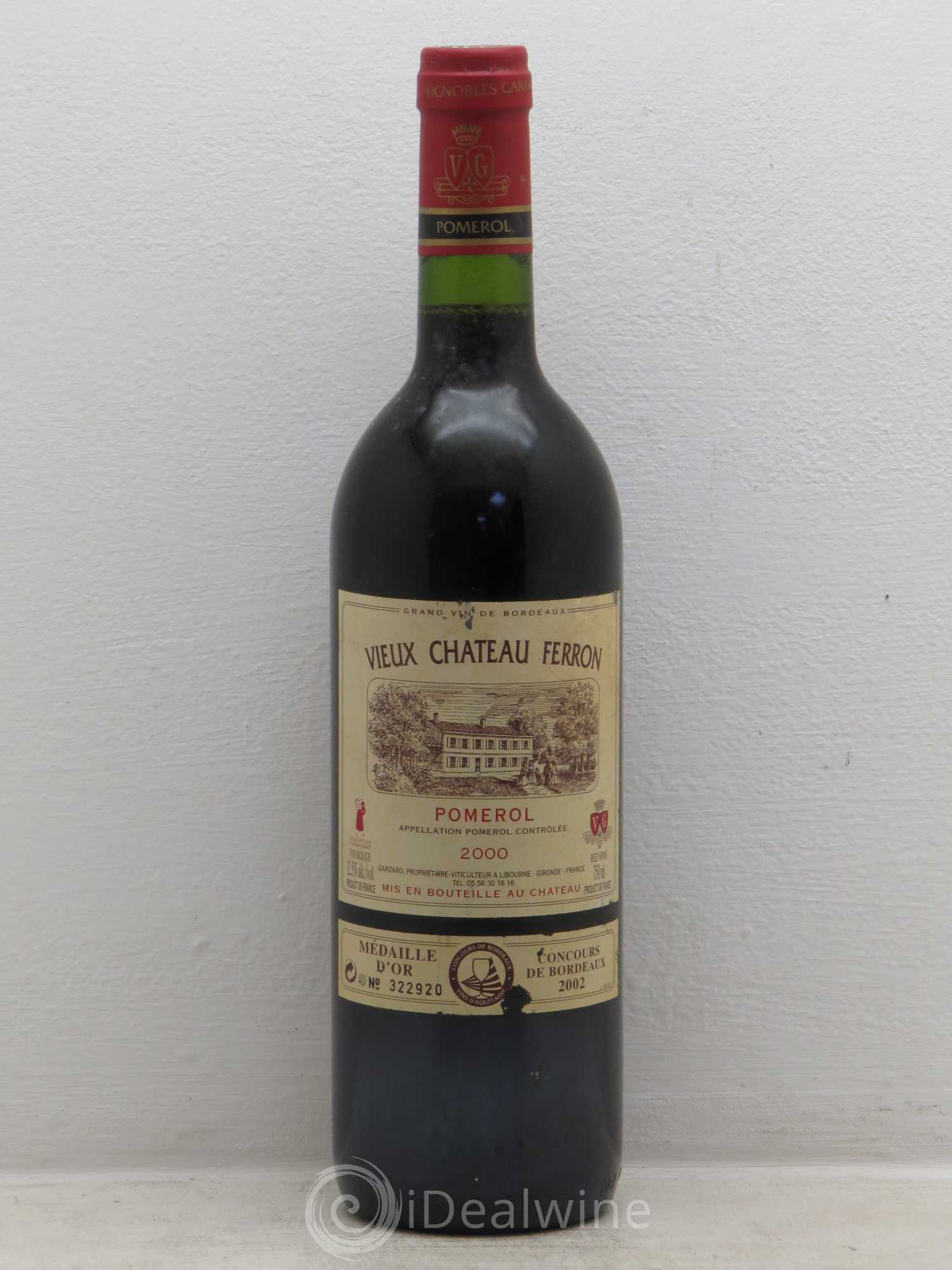 Vieux Château Ferron 2000 - Lot de 1 bouteille - 0