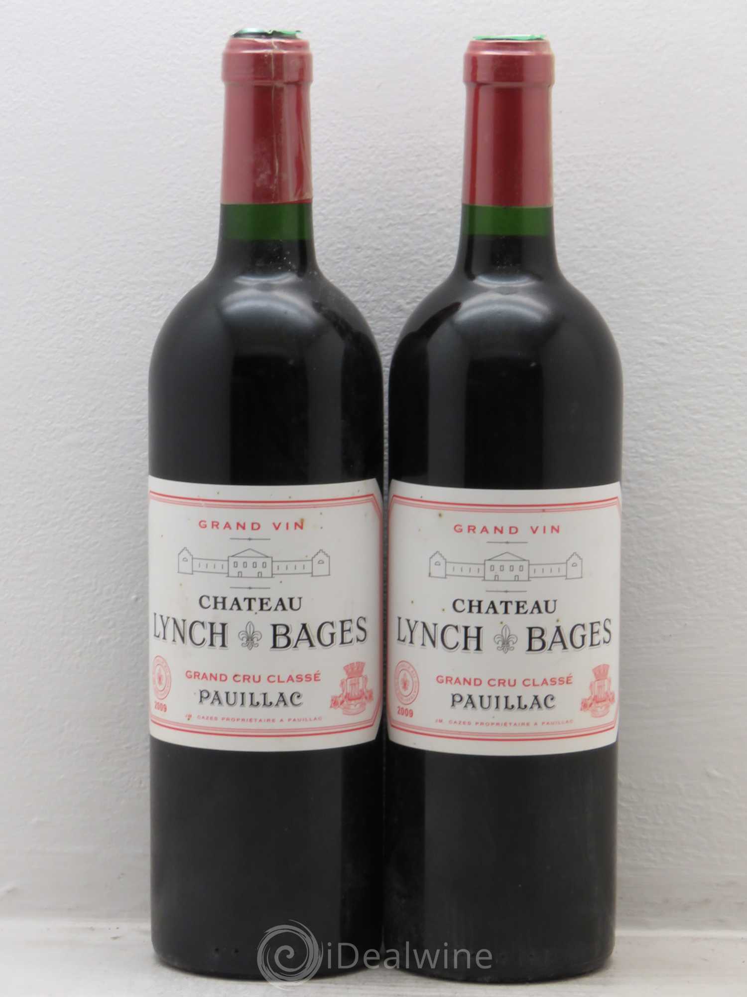 Château Lynch Bages 5ème Grand Cru Classé 2009 - Lot de 2 bouteilles - 0