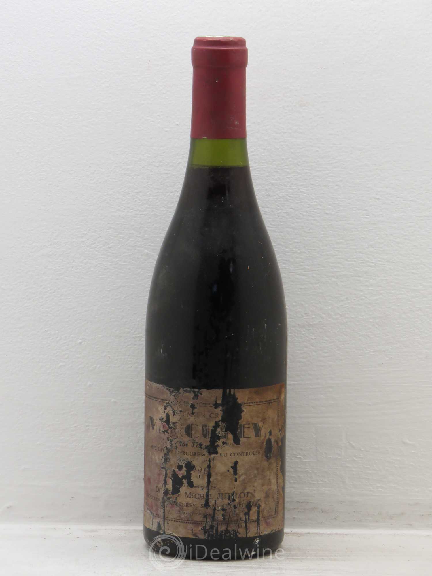 Mercurey 1er Cru 1990 - Lot de 1 bouteille - 0