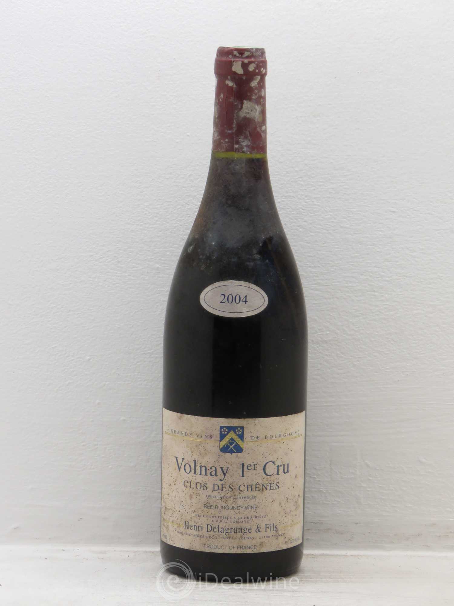 Volnay 1er Cru D.delagrange 2004 - Lot de 1 bouteille - 0