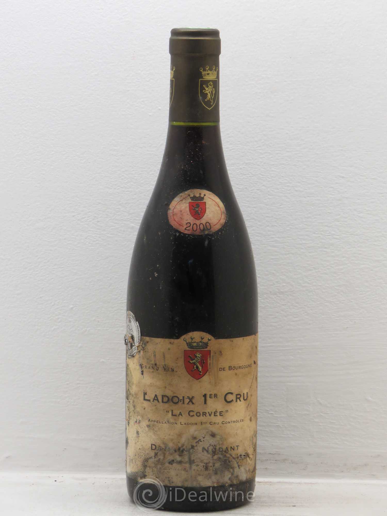Ladoix 1er Cru Domaine Nudant 2000 - Lot de 1 bouteille - 0