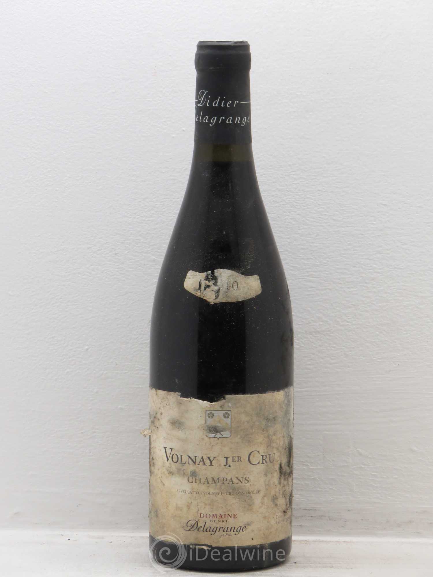 Volnay 1er Cru D.Delagrange 2010 - Lot de 1 bouteille - 0