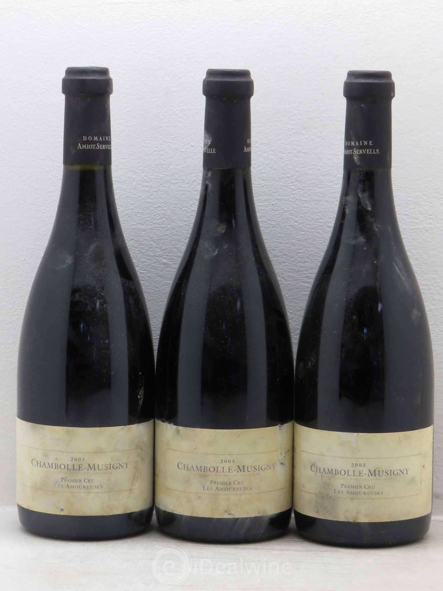 Chambolle-Musigny 1er Cru 2003 - Lot de 3 bouteilles - 0