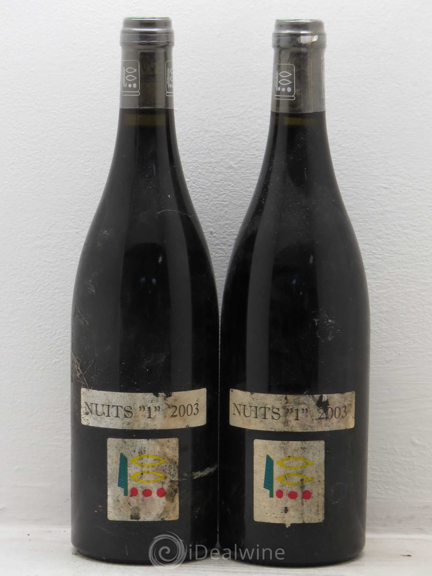 Nuits-Saint-Georges 1er Cru Prieuré Roch 2003 - Lot de 2 bouteilles - 0