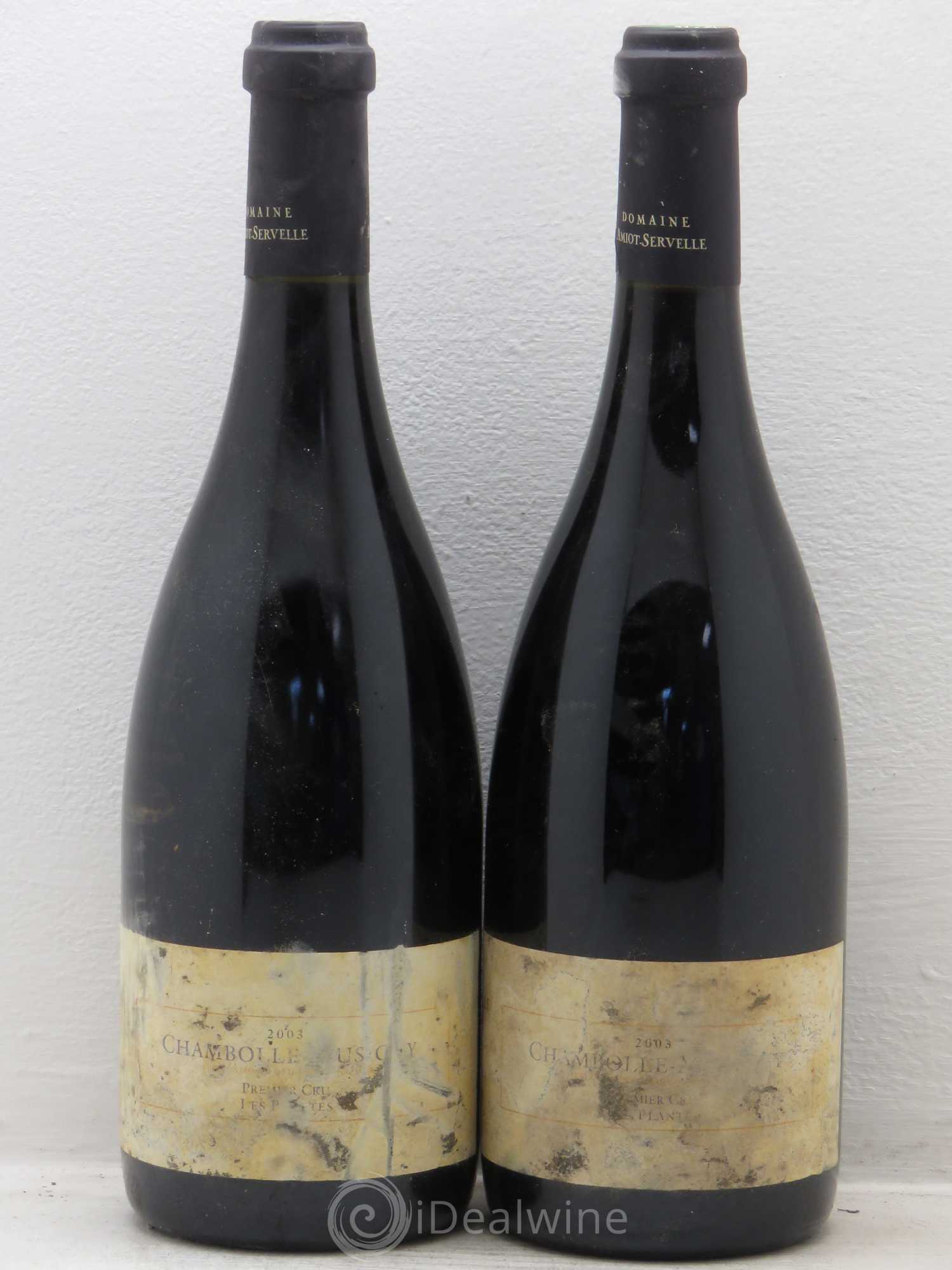 Chambolle-Musigny 1er Cru 2003 - Lot de 2 bouteilles - 0