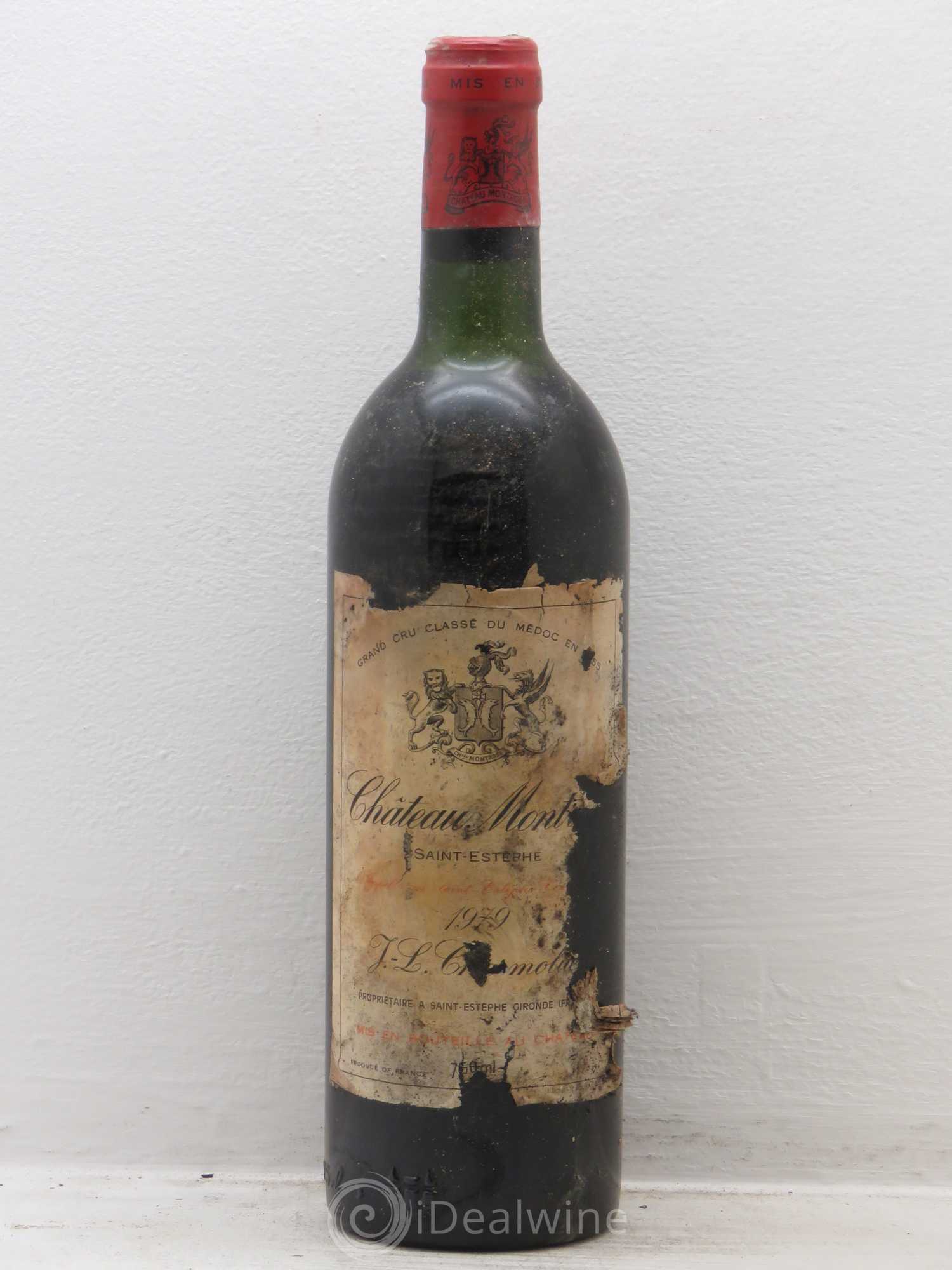 Château Montrose 2ème Grand Cru Classé 1979 - Lot de 1 bouteille - 0