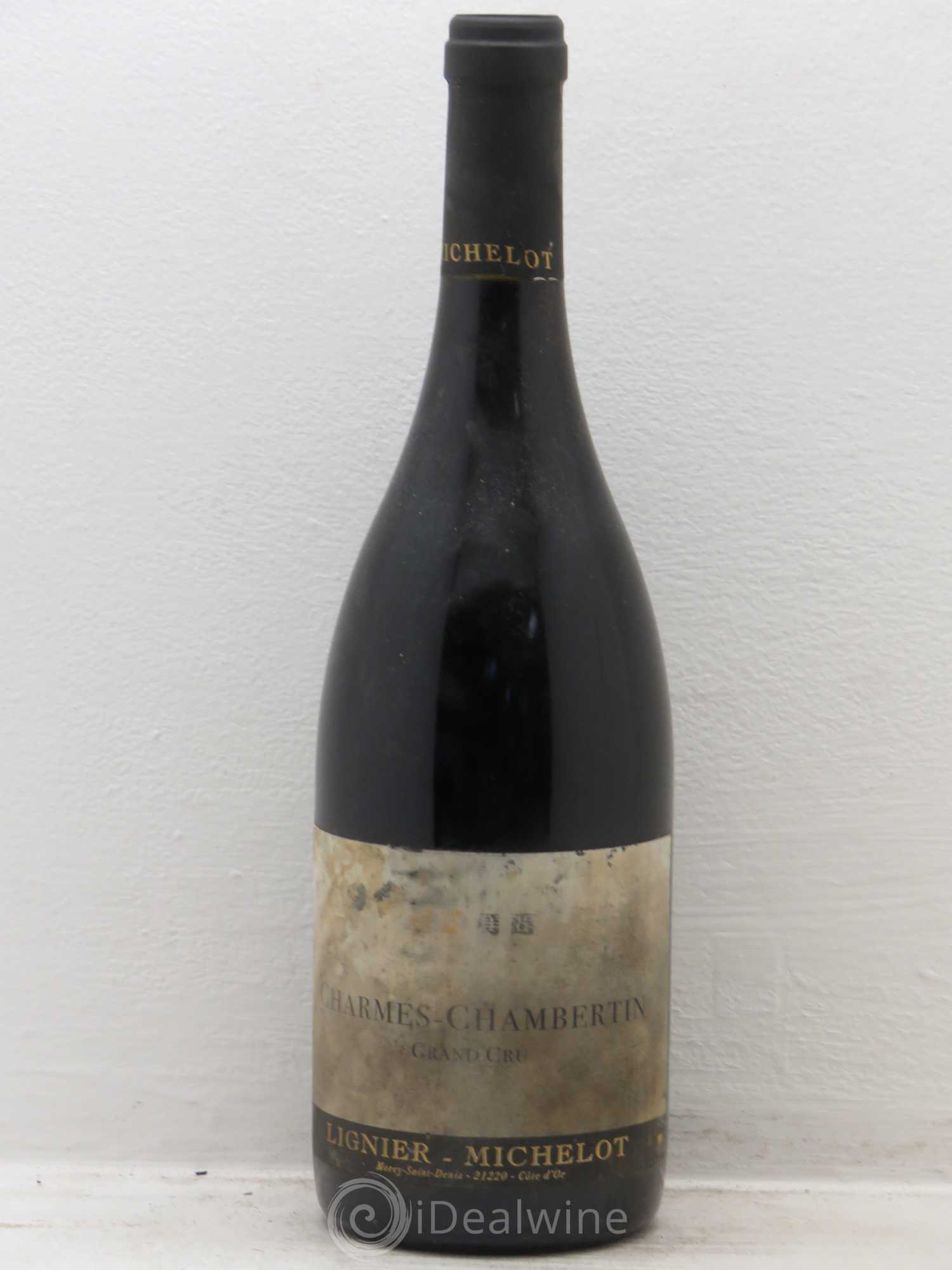 Charmes-Chambertin Grand Cru Lignier Michelot 2008 - Lot de 1 bouteille - 0