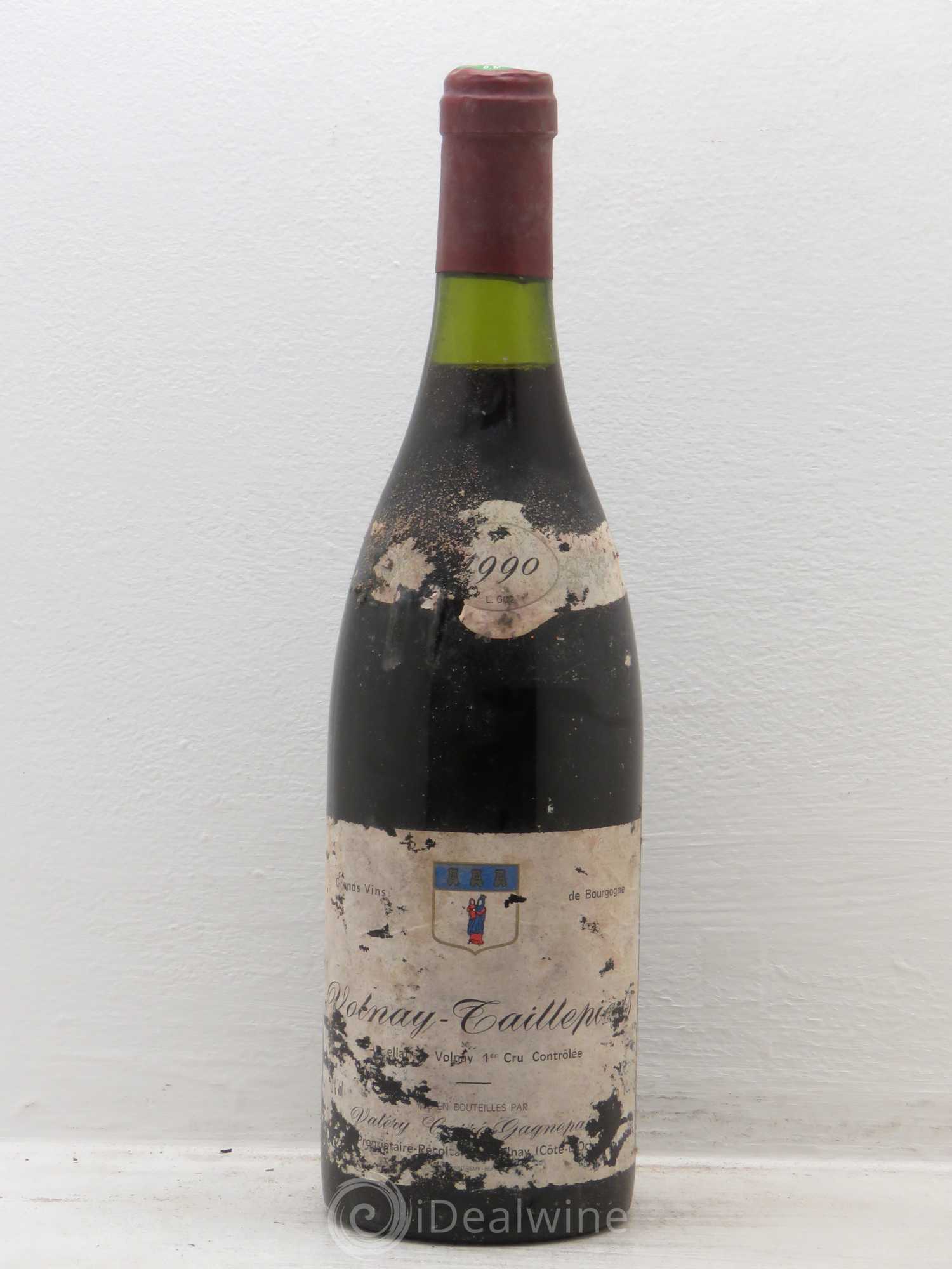 Volnay 1er Cru Taille Pieds Carrés Gagnepain 1990 - Posten von 6 Flaschen - 0