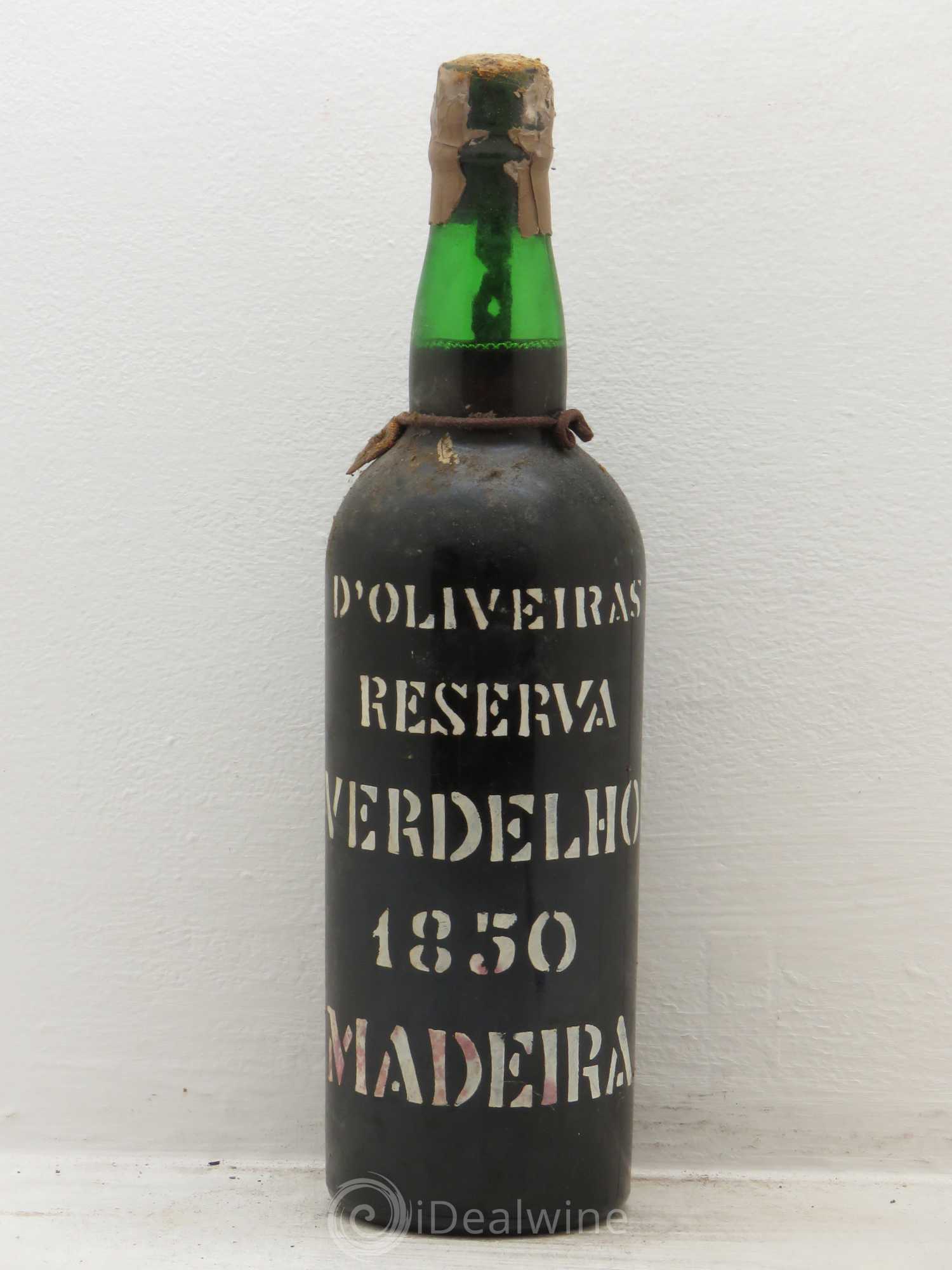 Madère Reserva Verdelho 1850 - Posten von 1 Flasche - 0