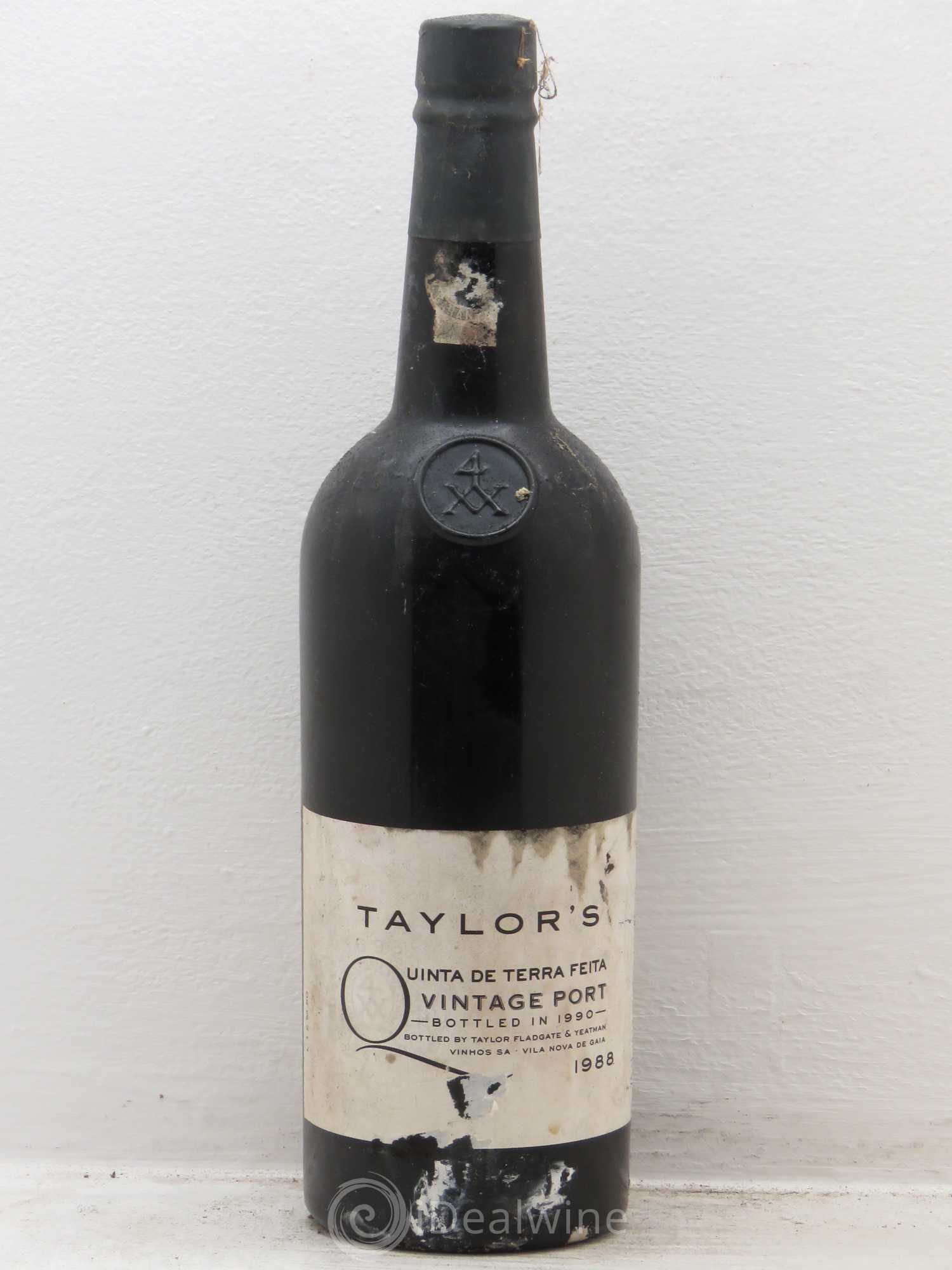 Porto taylors quinta de terra feita vintage 1988 - Posten von 1 Flasche - 0