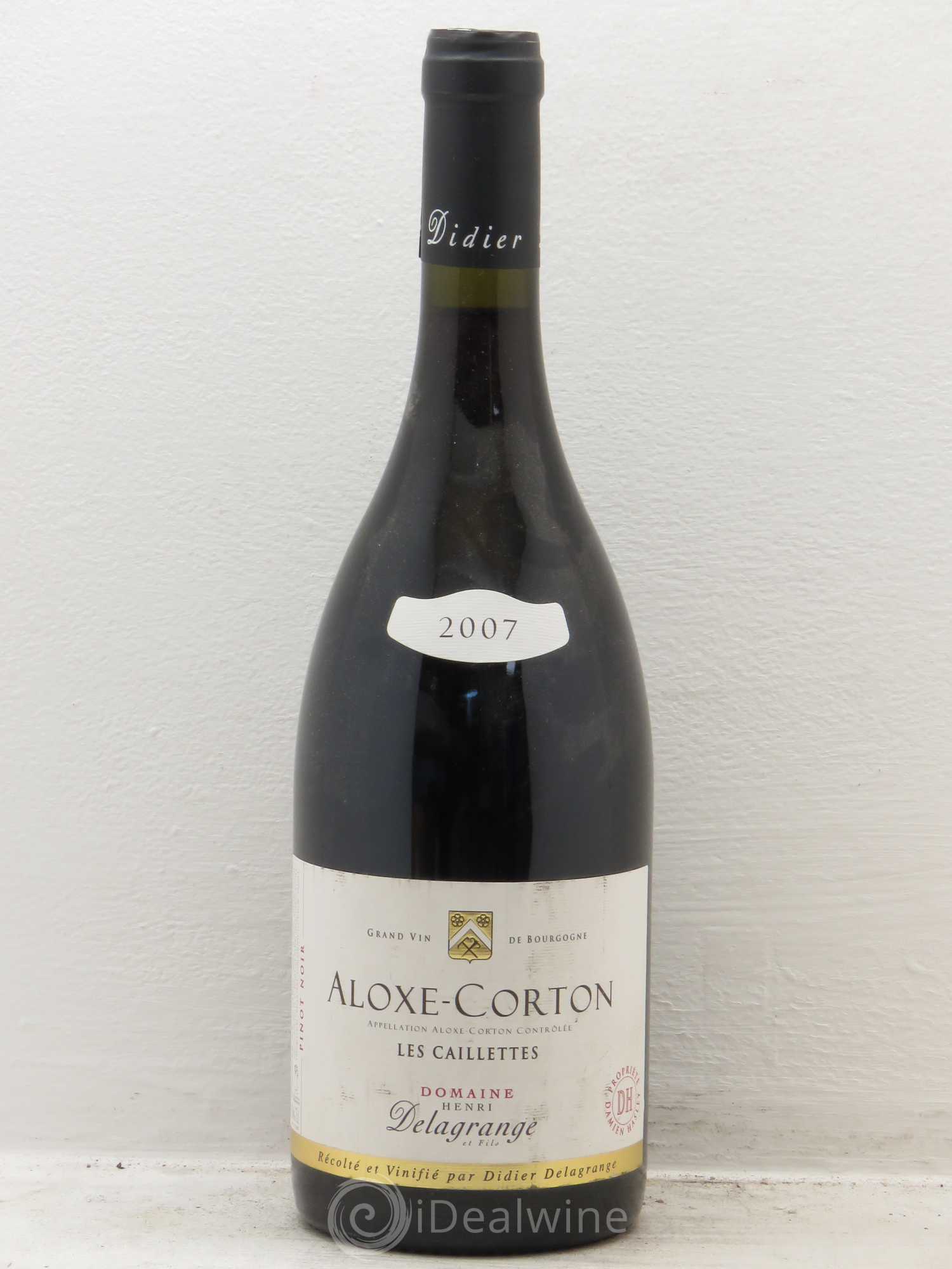 Aloxe-Corton Les Caillettes - D.Delagrange 2007 - Posten von 1 Flasche - 0