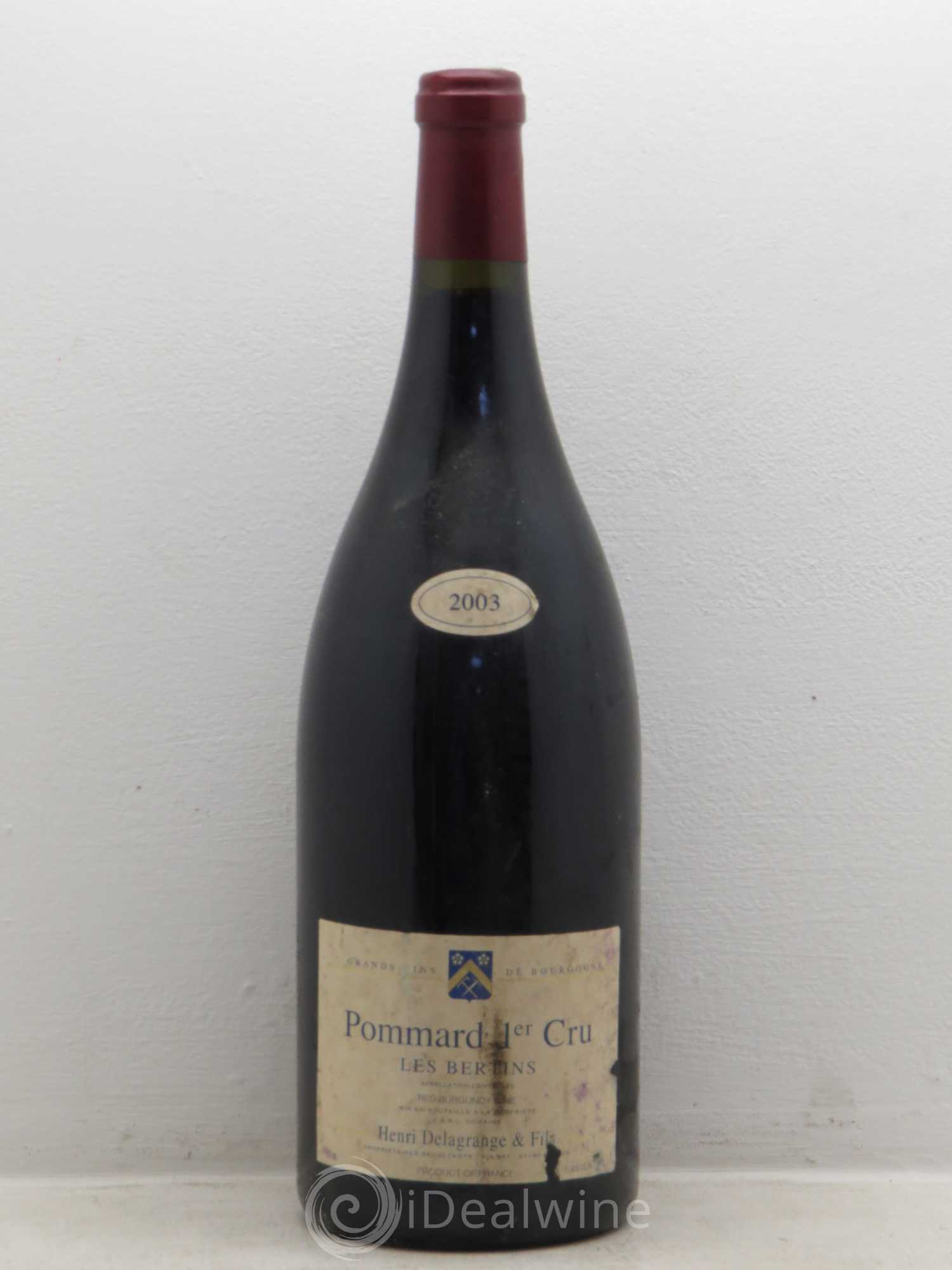 Pommard 1er Cru H.Delagrange 2003 - Lot de 1 magnum - 0