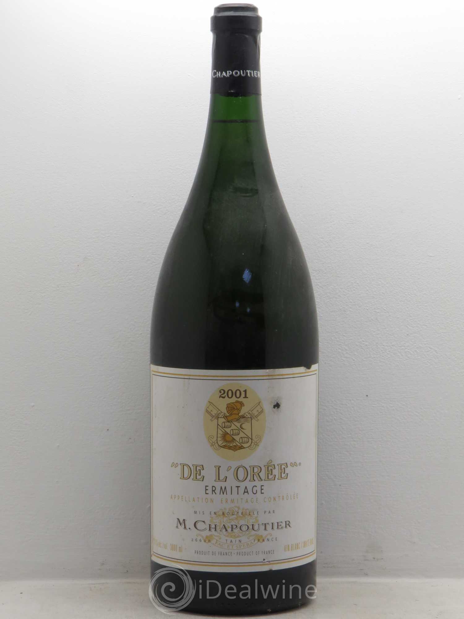 Hermitage Ermitage de l'Orée Chapoutier 2001 - Lot de 1 jeroboam - 0