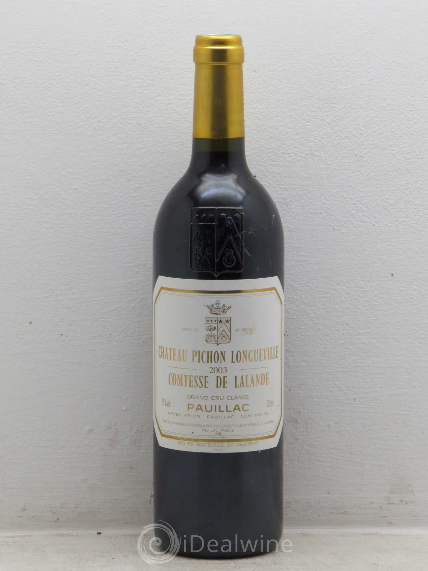 Château Pichon Longueville Comtesse de Lalande 2ème Grand Cru Classé 2003 - Lot de 6 bouteilles - 0