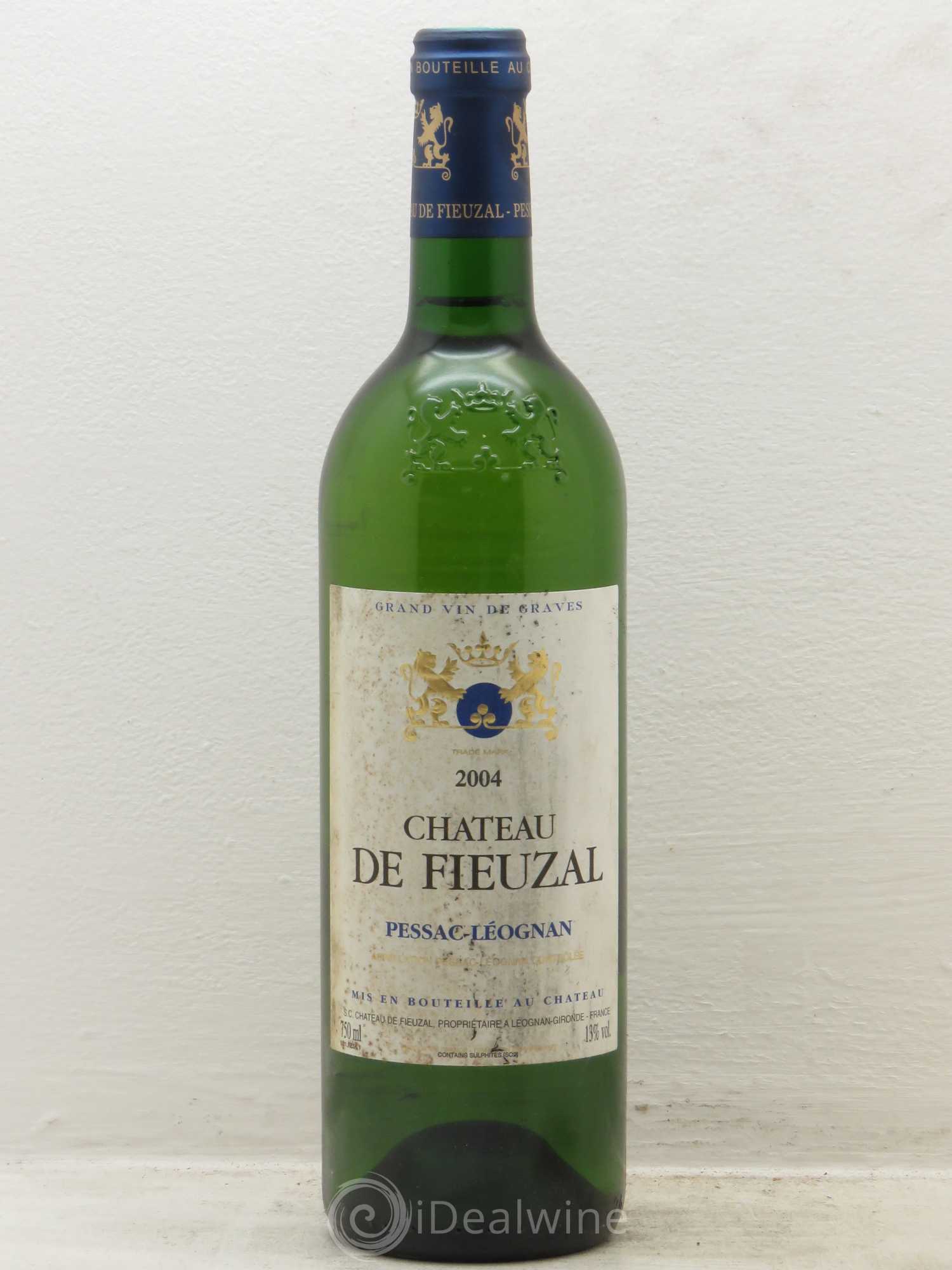 Château de Fieuzal (senza prezzo di riserva) 2004 - Lotto di 6 bottiglie - 0