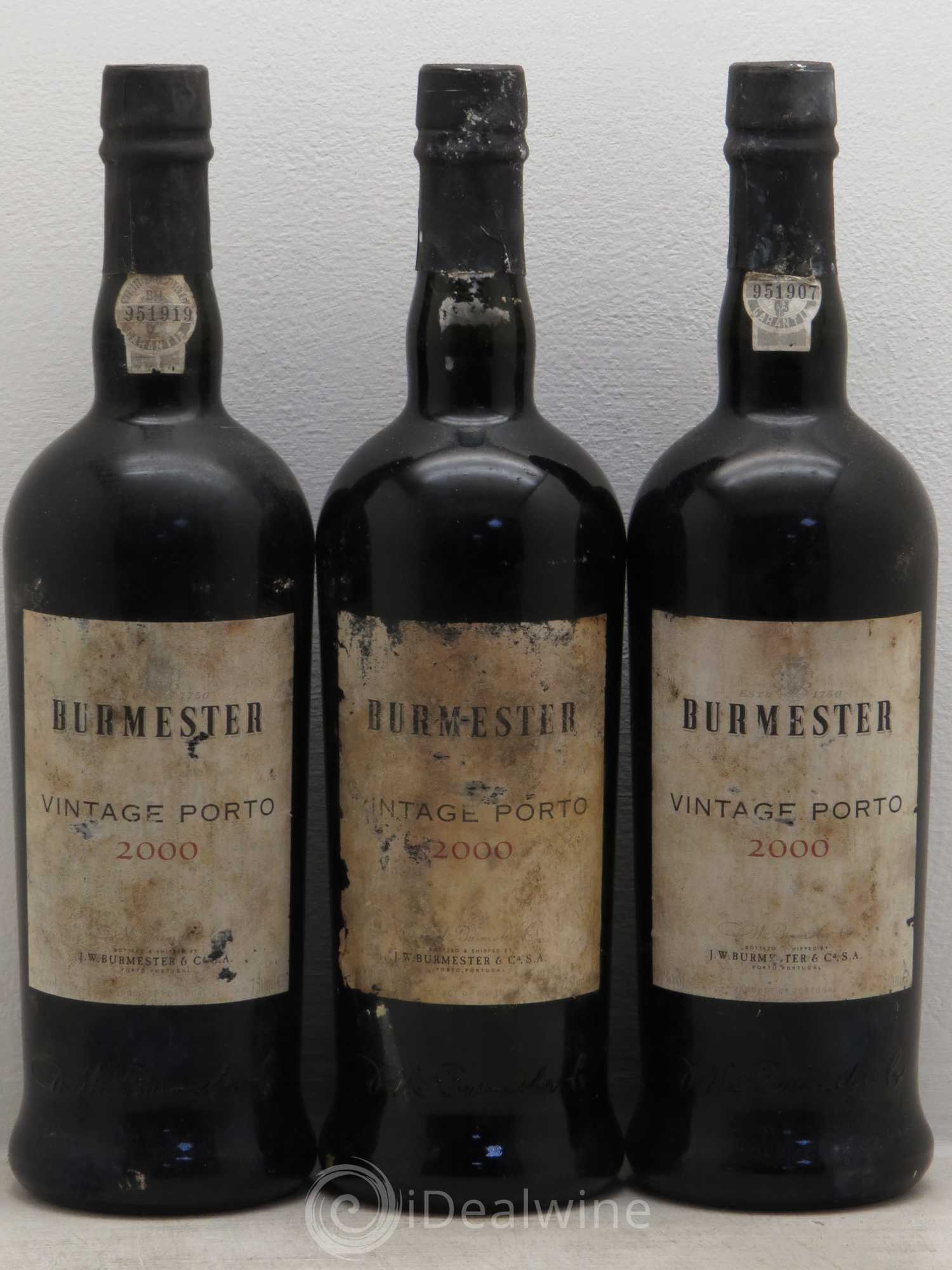 Porto vintage 2000 - Posten von 3 Flaschen - 0