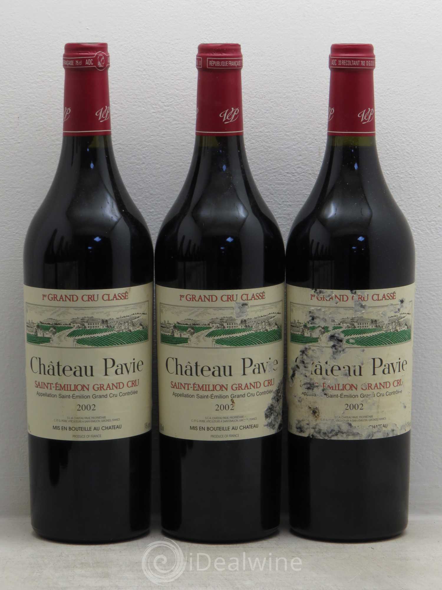 Château Pavie 1er Grand Cru Classé A 2002 - Lot de 12 bouteilles - 4