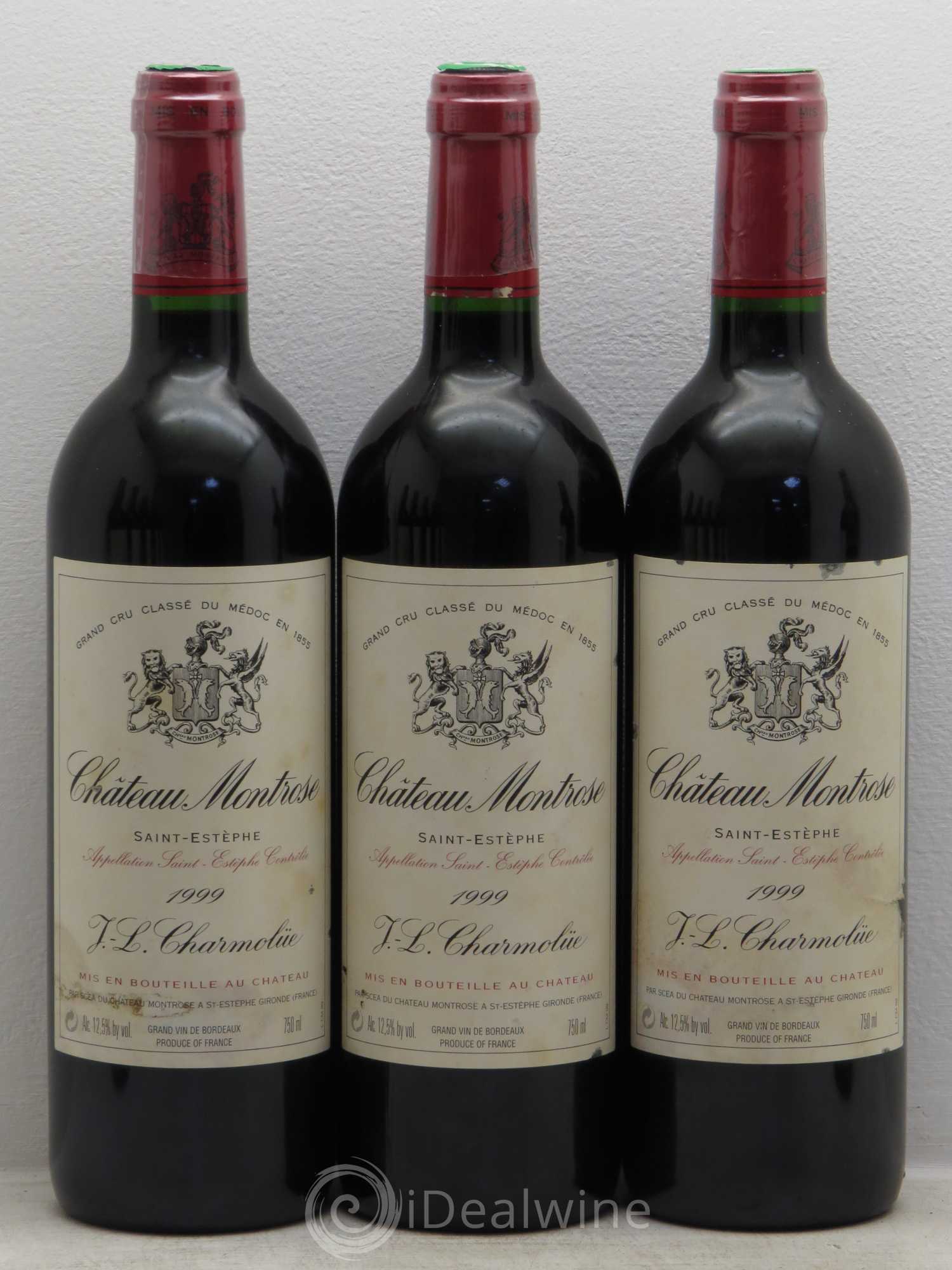 Château Montrose 2ème Grand Cru Classé 1999 - Lot de 12 bouteilles - 2