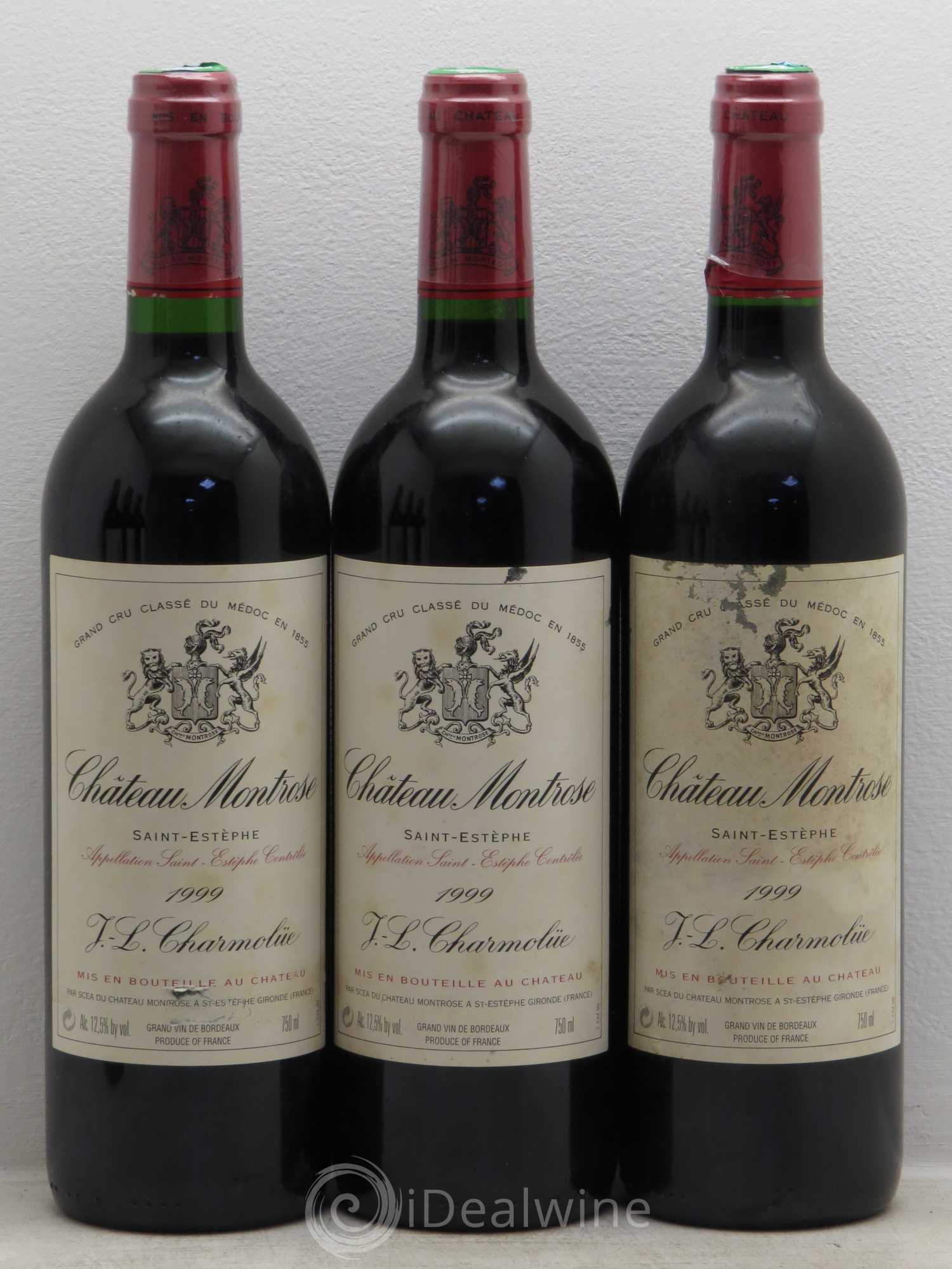Château Montrose 2ème Grand Cru Classé 1999 - Lot de 12 bouteilles - 3