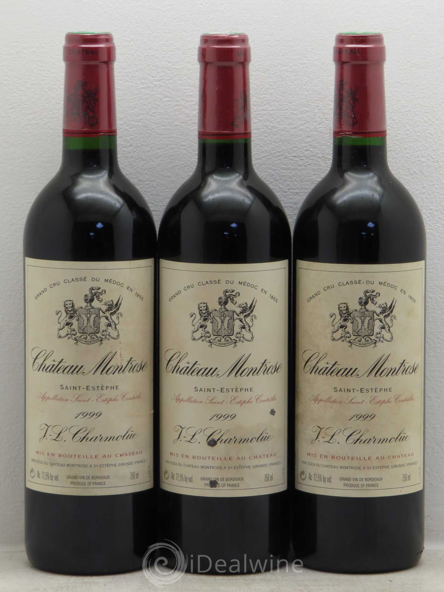 Château Montrose 2ème Grand Cru Classé 1999 - Lot de 12 bouteilles - 4