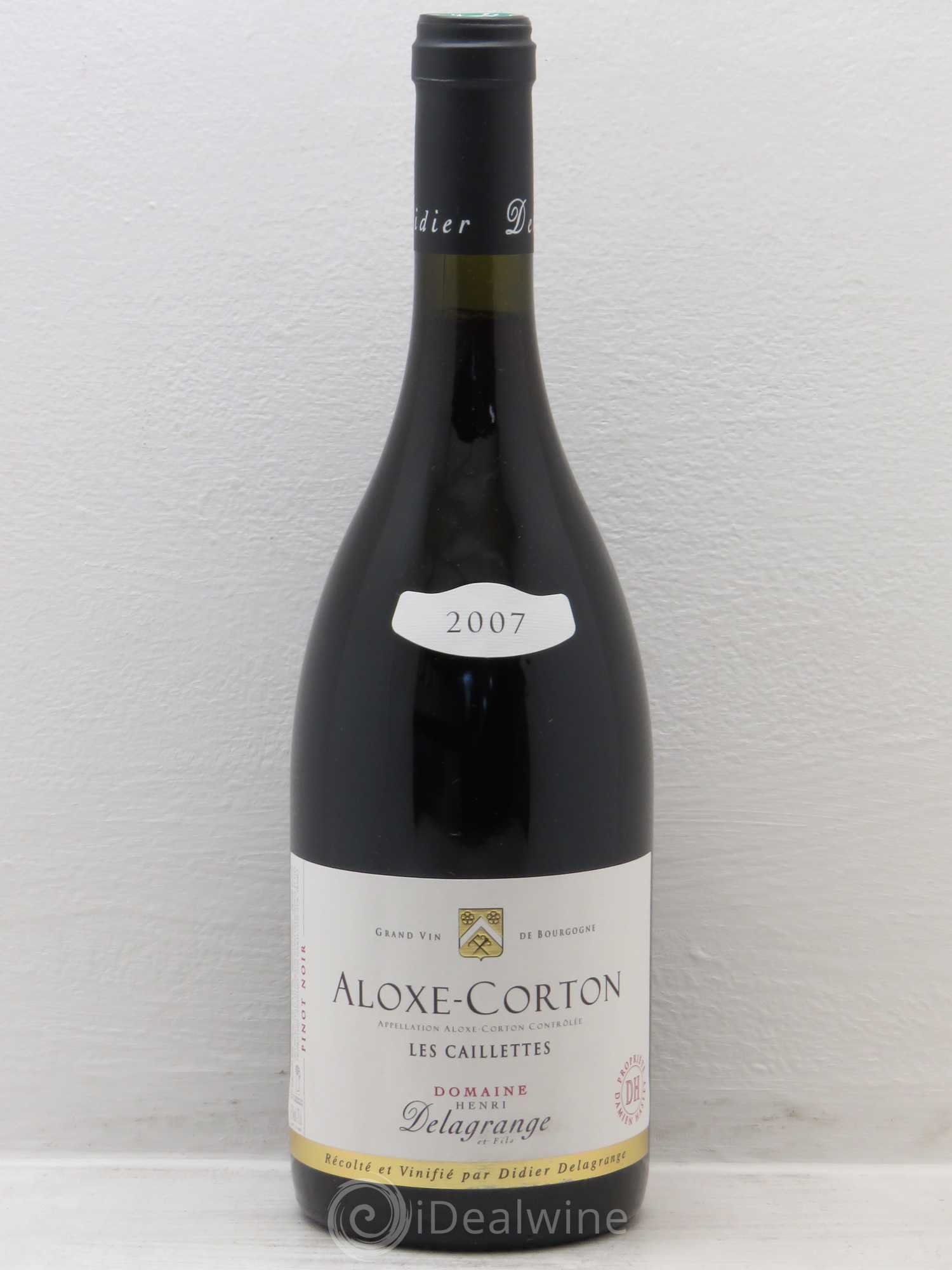 Aloxe-Corton Les Caillettes - Domaine Henri Delagrange 2007 - Posten von 12 Flaschen - 0