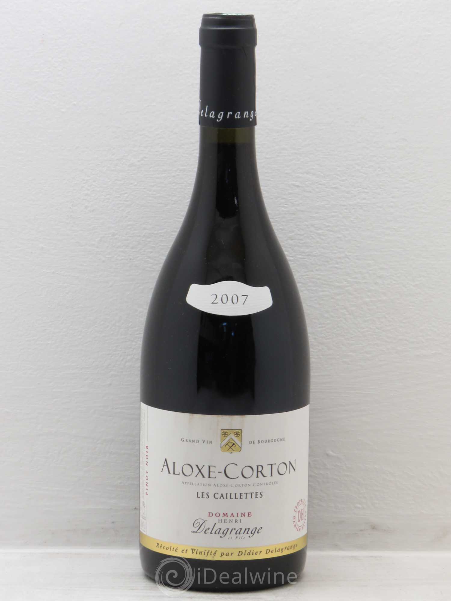 Aloxe-Corton Les Caillettes - Domaine Henri Delagrange 2007 - Posten von 6 Flaschen - 0