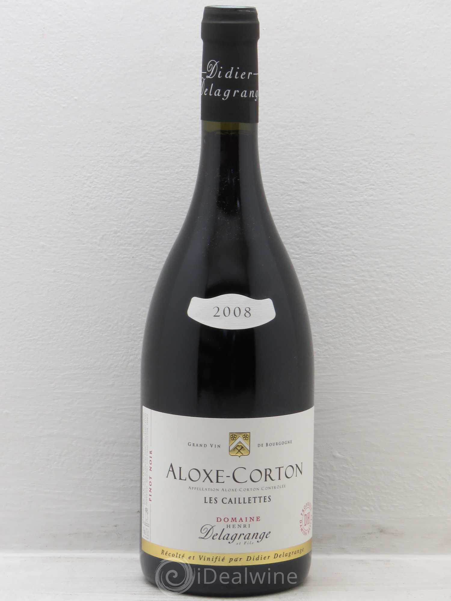 Aloxe-Corton Les Caillettes - Domaine Henri Delagrange 2008 - Posten von 6 Flaschen - 0