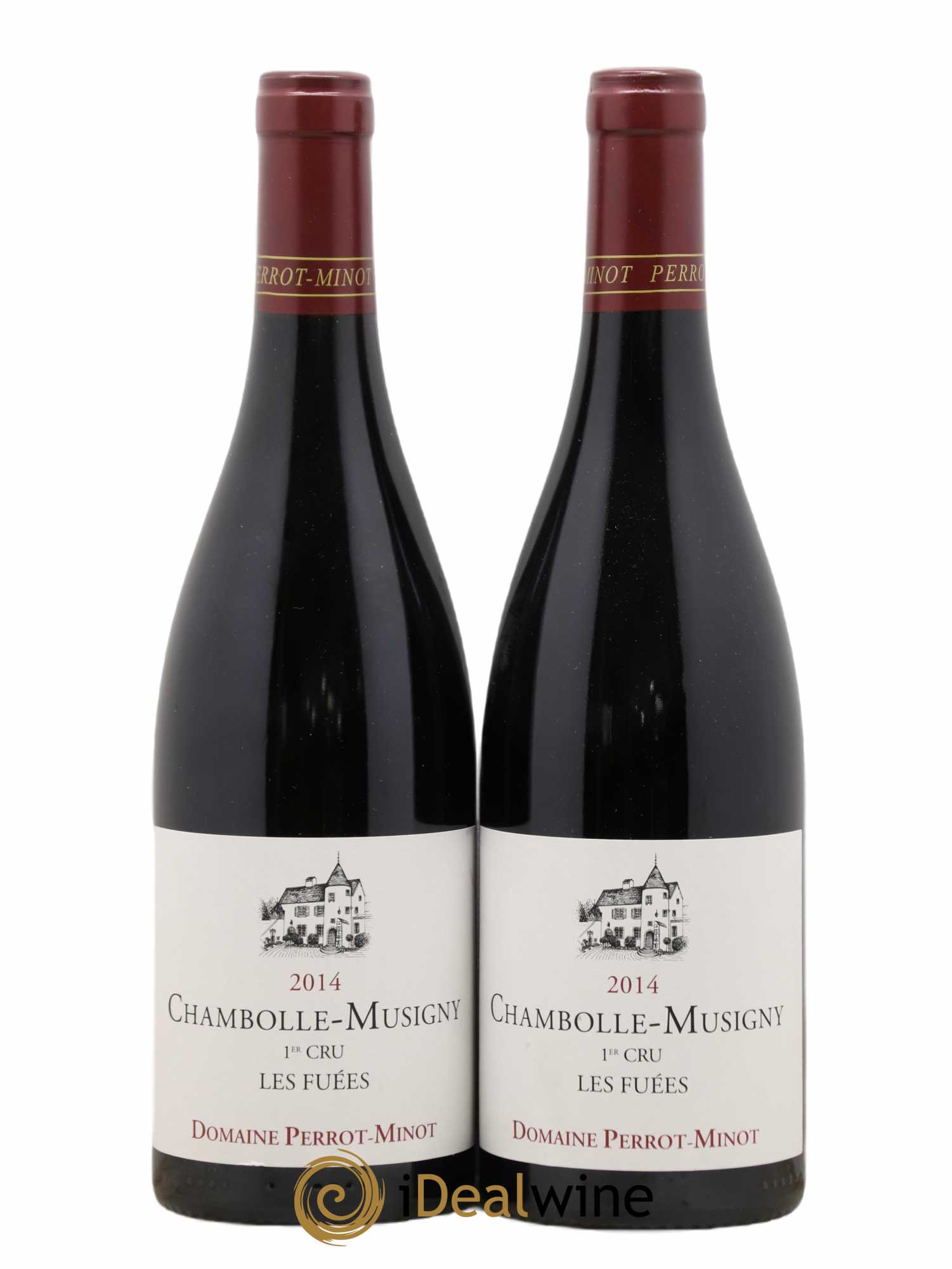 Chambolle-Musigny 1er Cru Les Fuées Vieilles Vignes Perrot-Minot 2014 - Lot de 2 bouteilles - 0