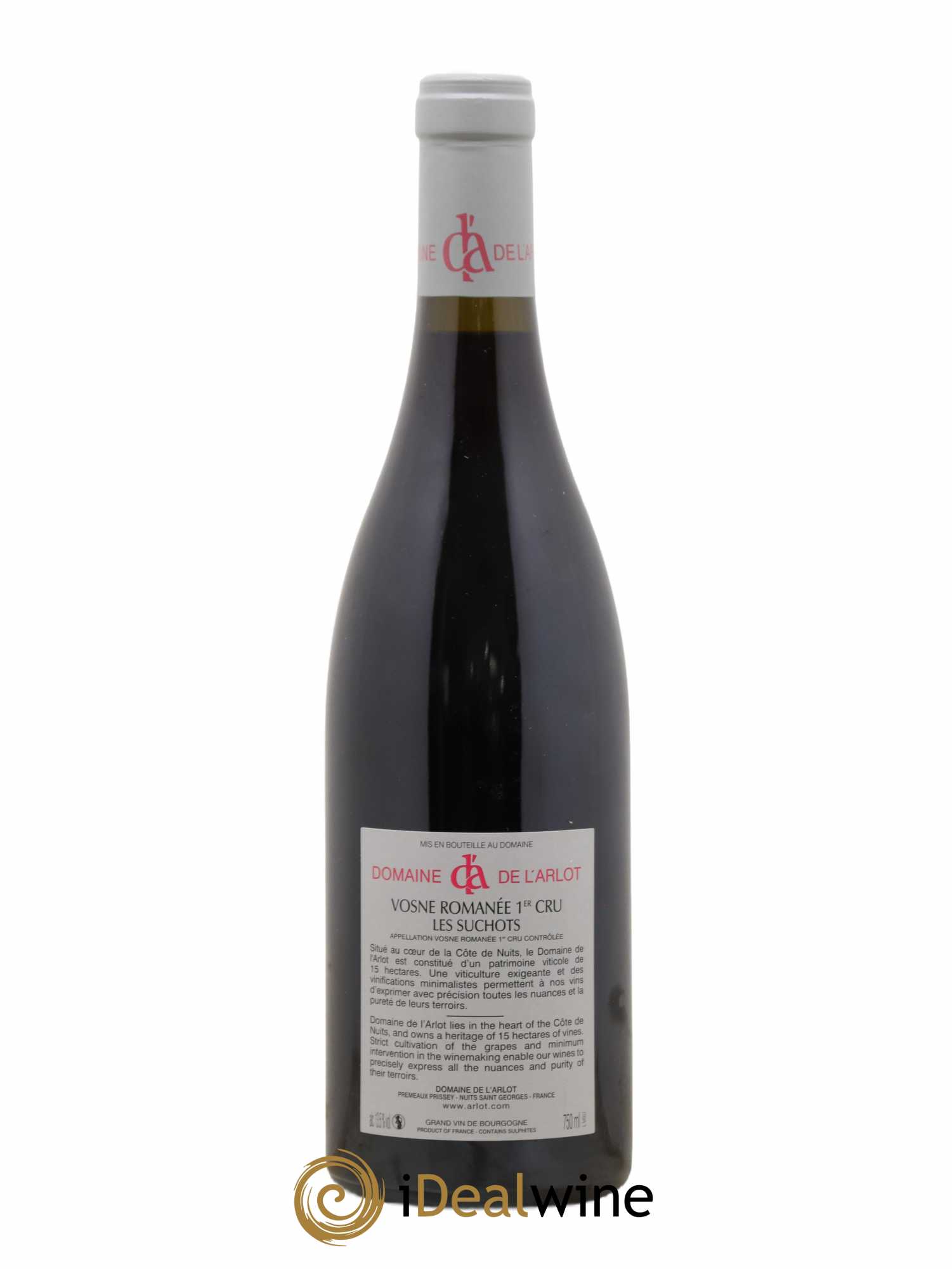 Vosne-Romanée 1er Cru Les Suchots Domaine de l'Arlot 2016 - Lot de 1 bouteille - 1