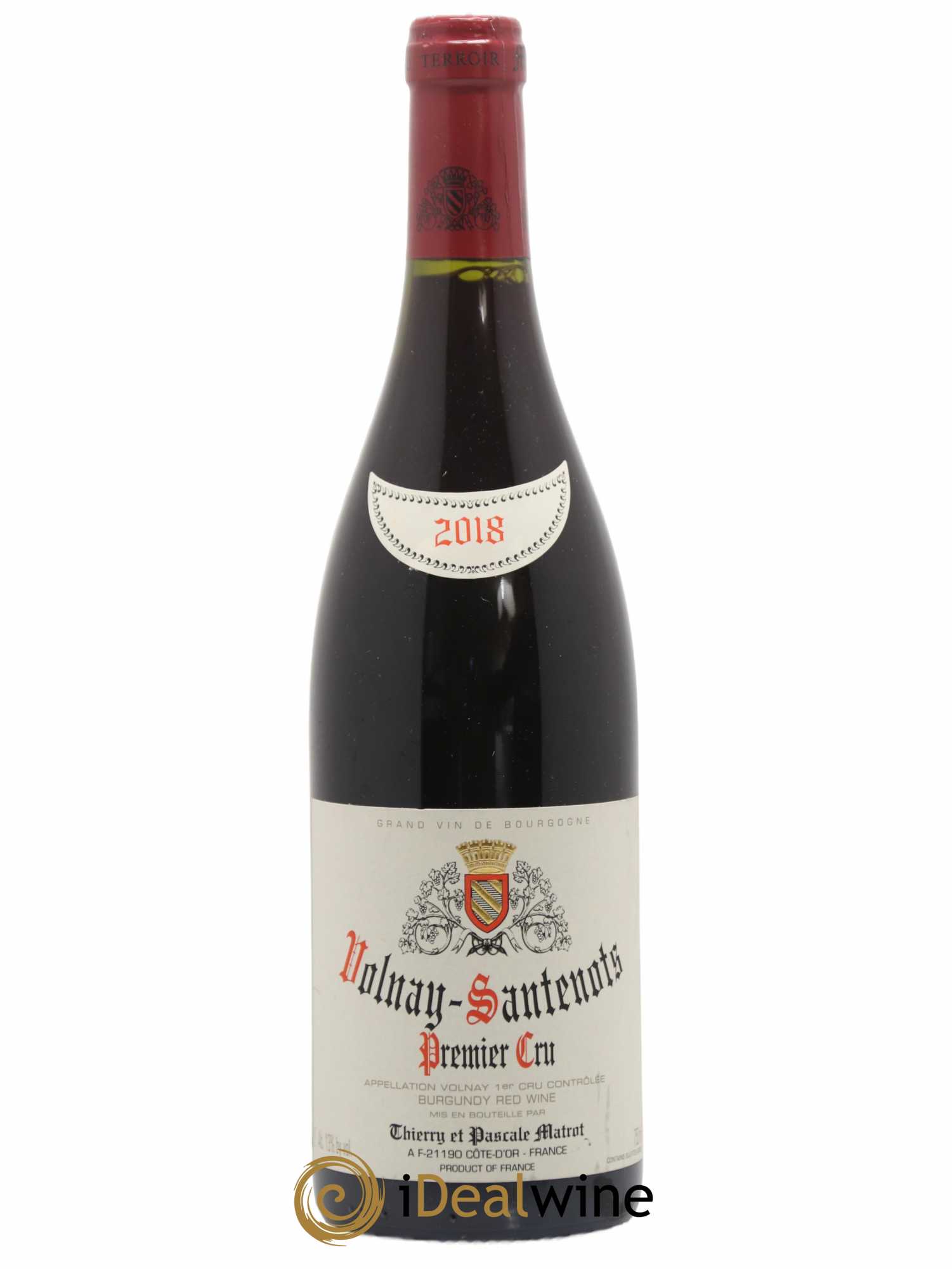 Volnay 1er Cru Santenots Matrot (Domaine) 2018 - Lot de 1 bouteille - 0