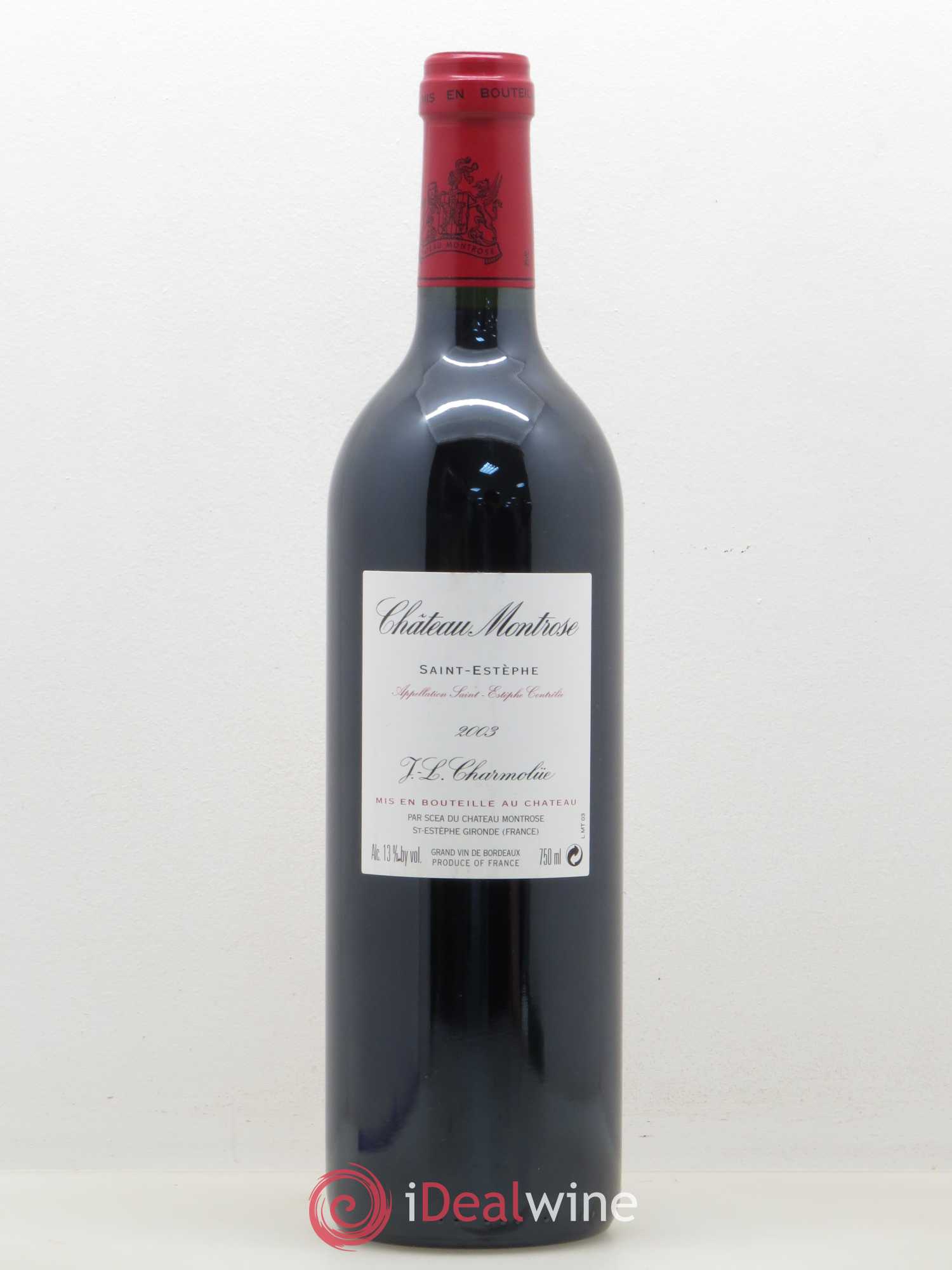 Château Montrose 2ème Grand Cru Classé 2003 - Lot de 1 bouteille - 1