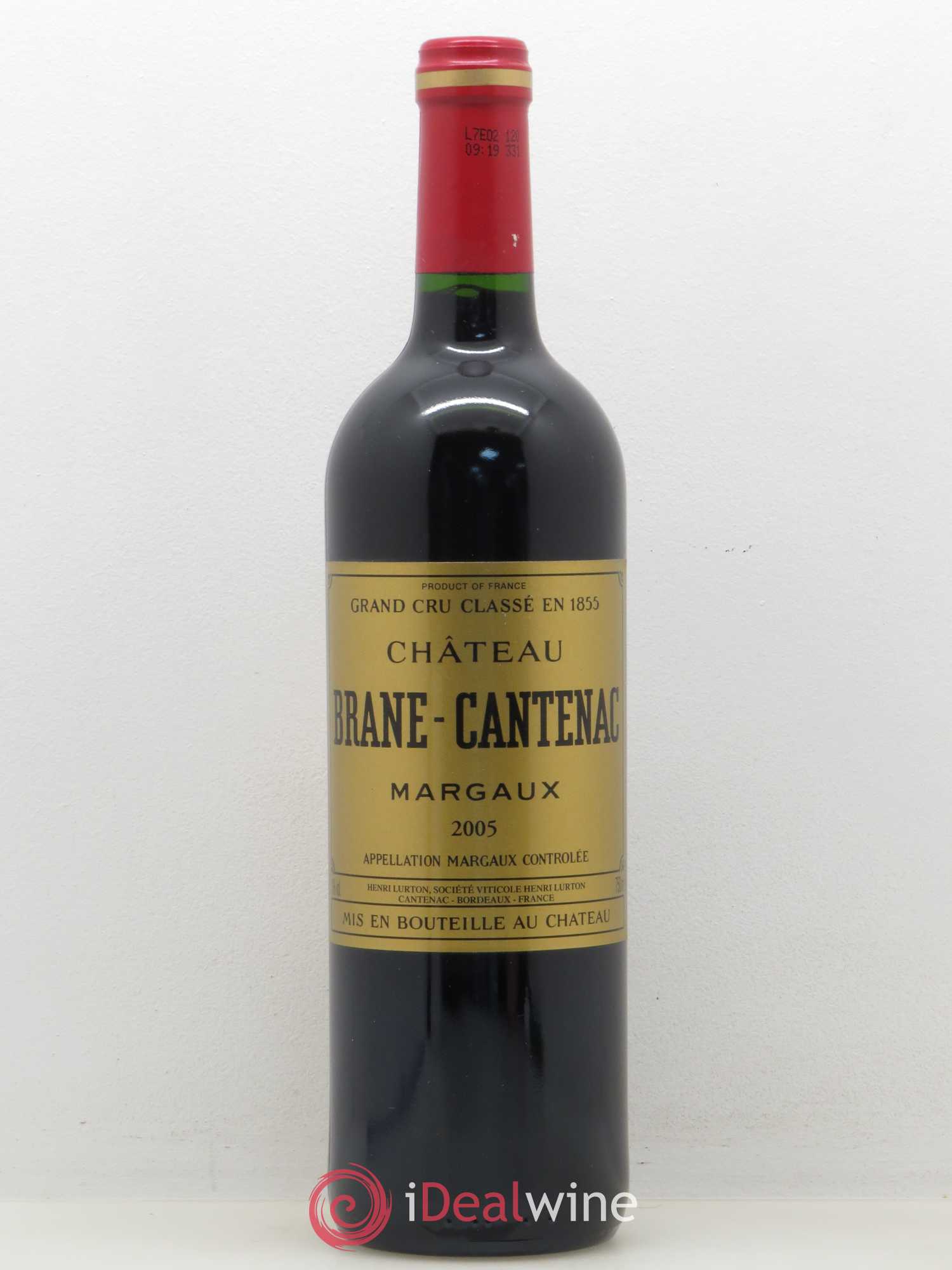 Château Brane Cantenac 2ème Grand Cru Classé 2005 - Lot de 1 bouteille - 0