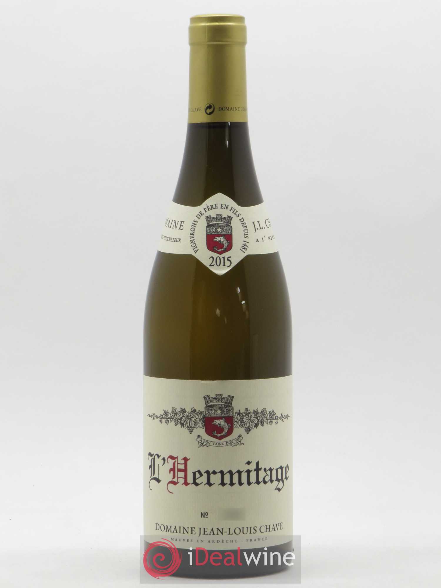 Hermitage Jean-Louis Chave 2015 - Lot de 1 bouteille - 0