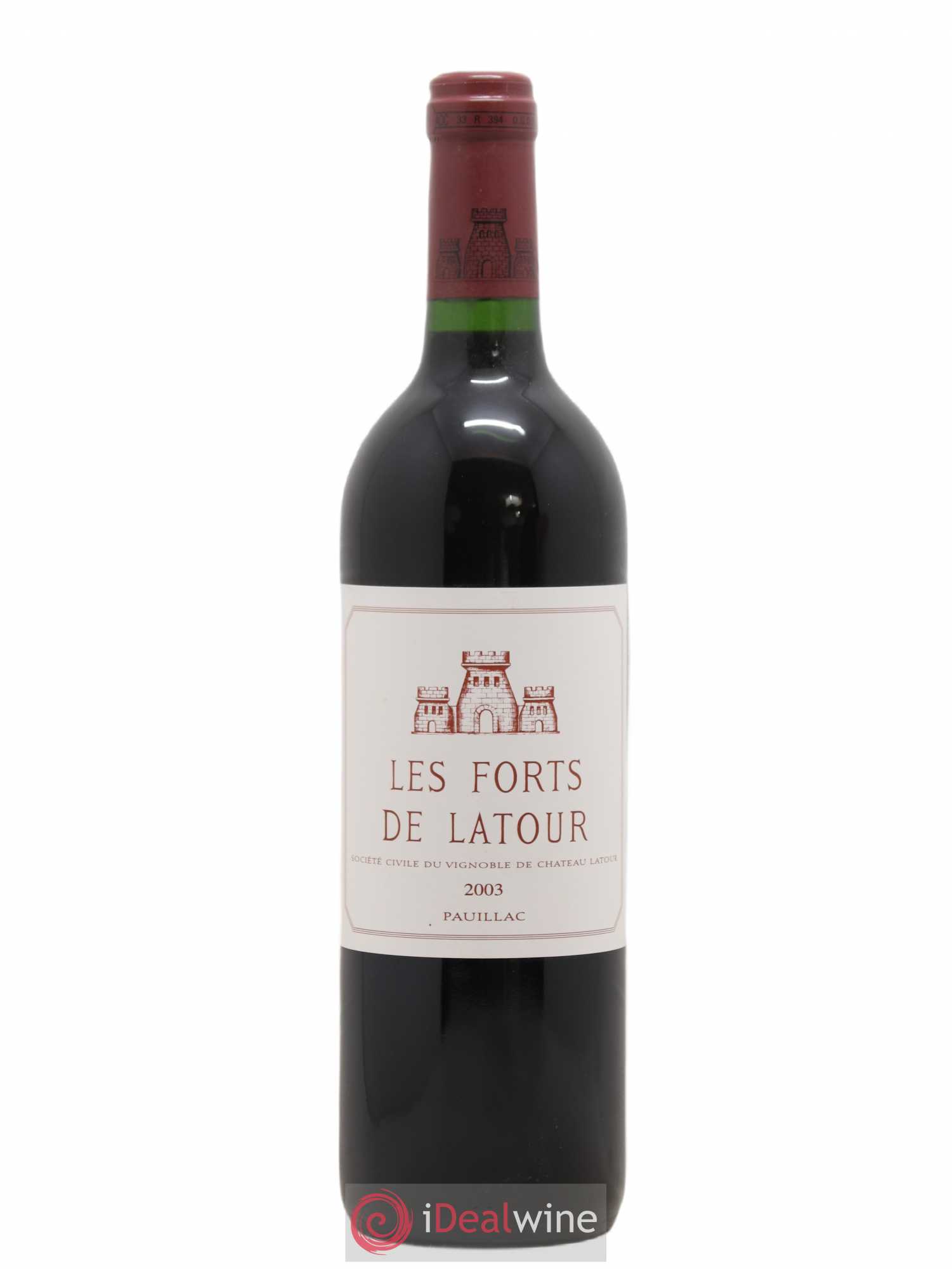 Les Forts de Latour Second Vin 2003 - Lot de 1 bouteille - 0