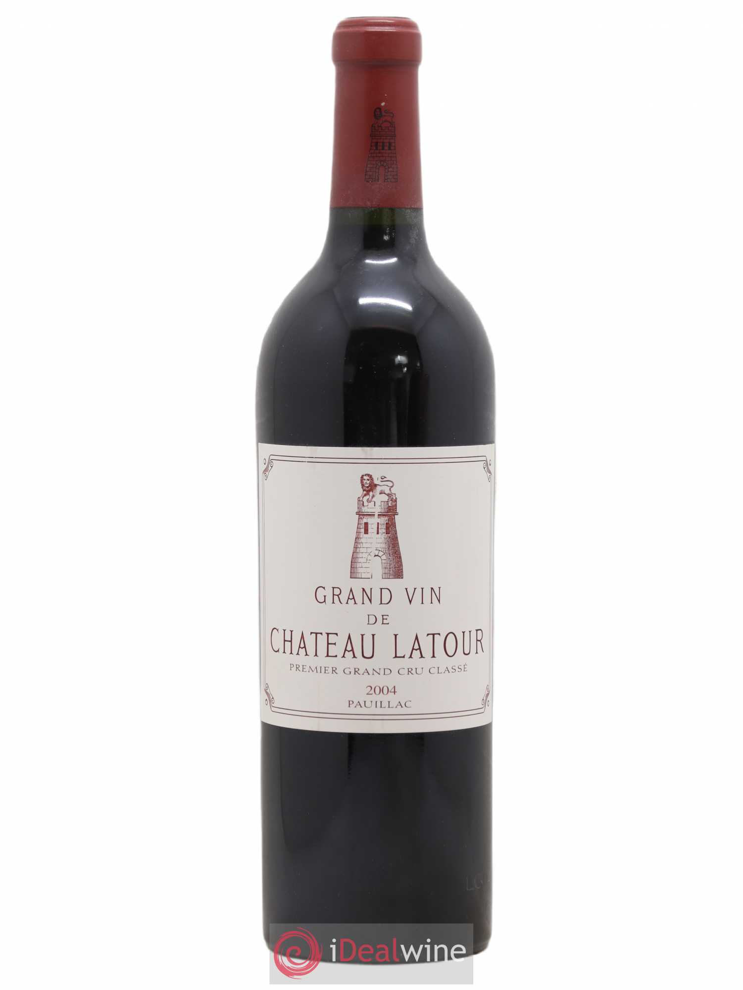 Château Latour 1er Grand Cru Classé 2004 - Lot de 1 bouteille - 0