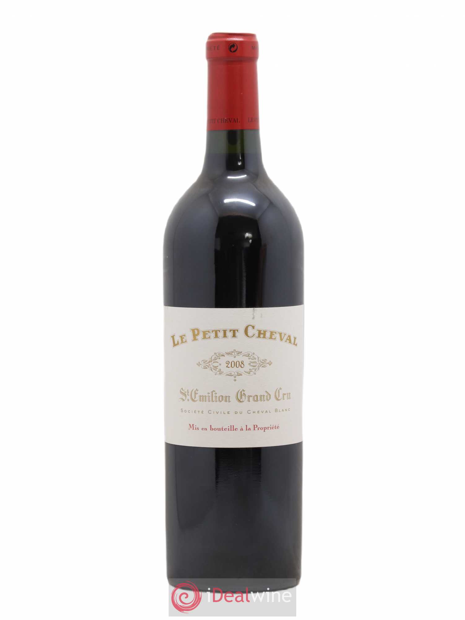 Le Petit Cheval Second Vin 2008 - Lot de 1 bouteille - 0
