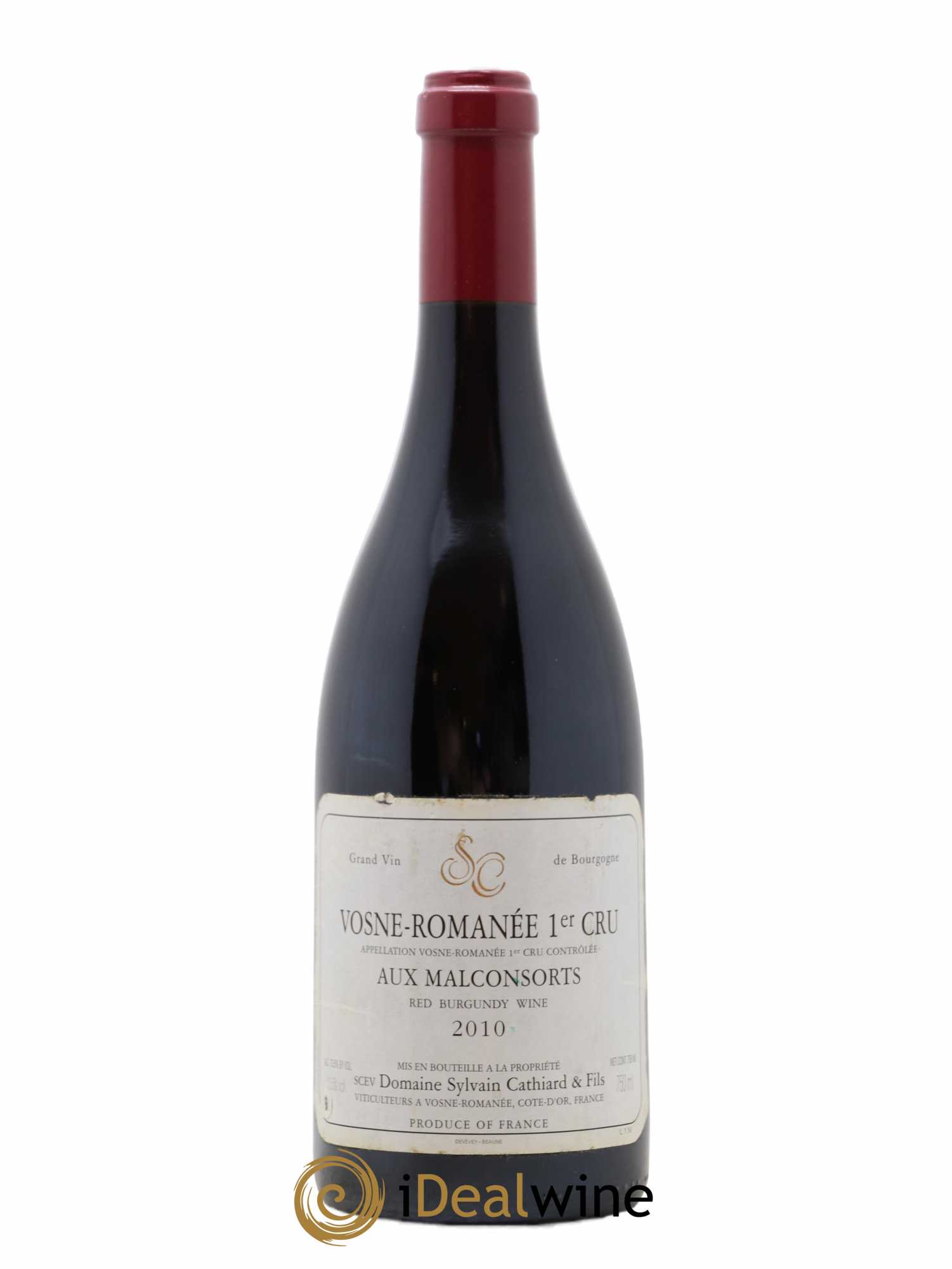 Vosne-Romanée 1er Cru Aux Malconsorts Sylvain Cathiard & Fils 2010 - Lot de 1 bouteille - 0