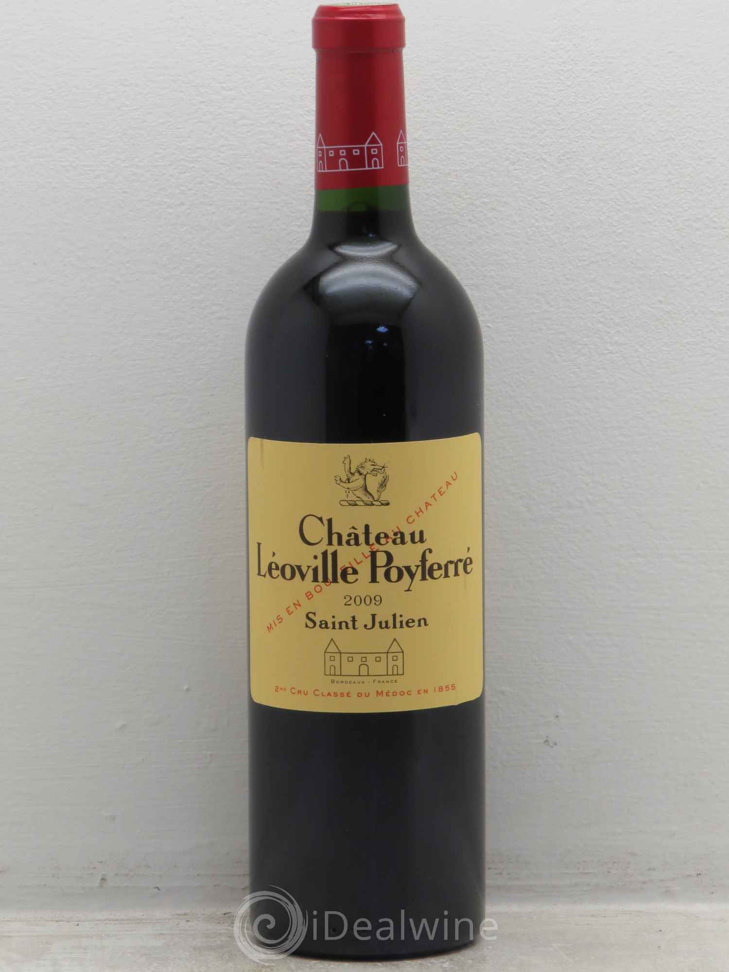 Château Léoville Poyferré 2ème Grand Cru Classé 2009 - Lot de 1 bouteille - 0
