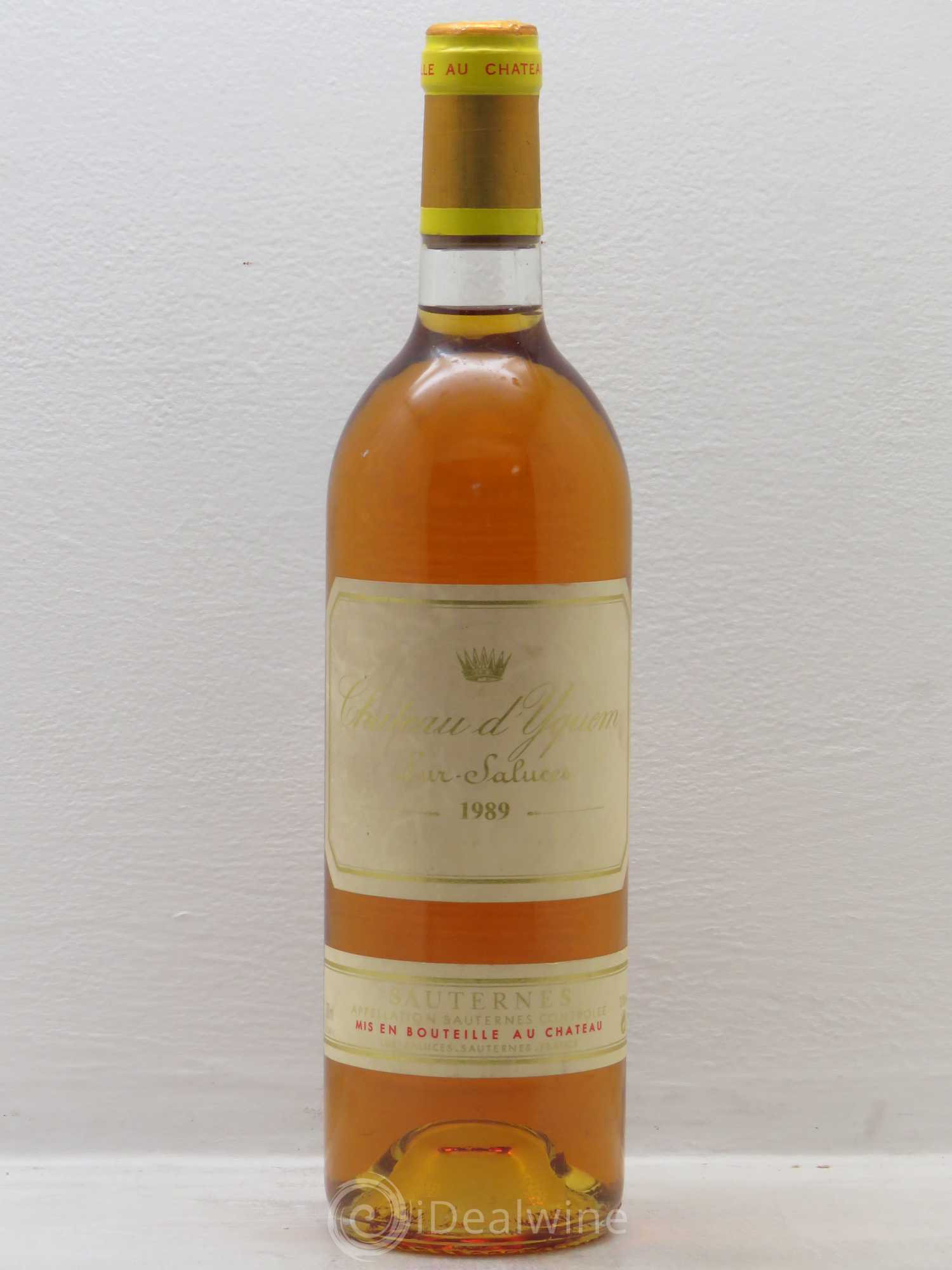 Château d' Yquem 1er Cru Classé Supérieur 1989 - Lotto di 1 bottiglia - 0