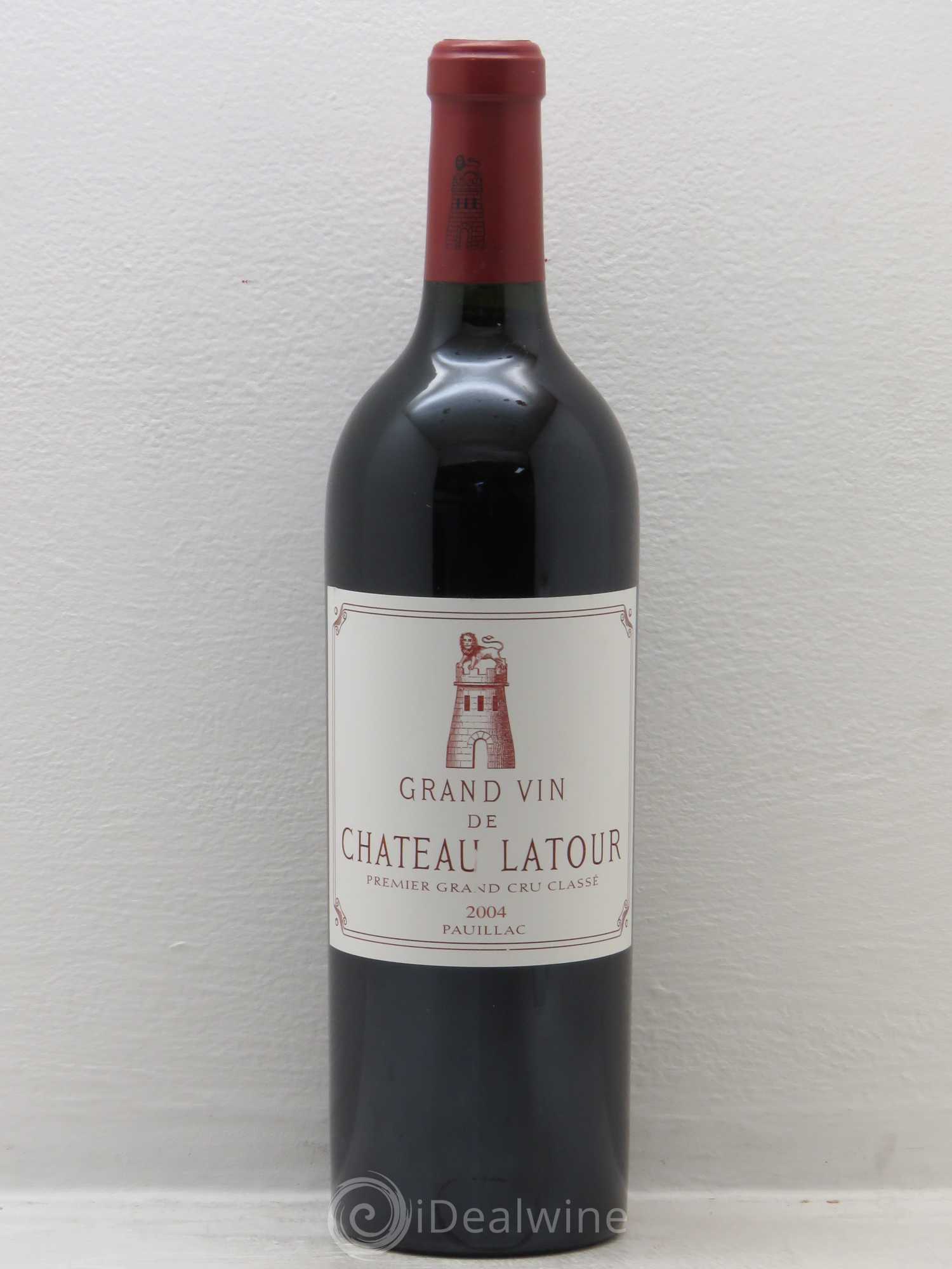 Château Latour 1er Grand Cru Classé 2004 - Lot de 1 bouteille - 0