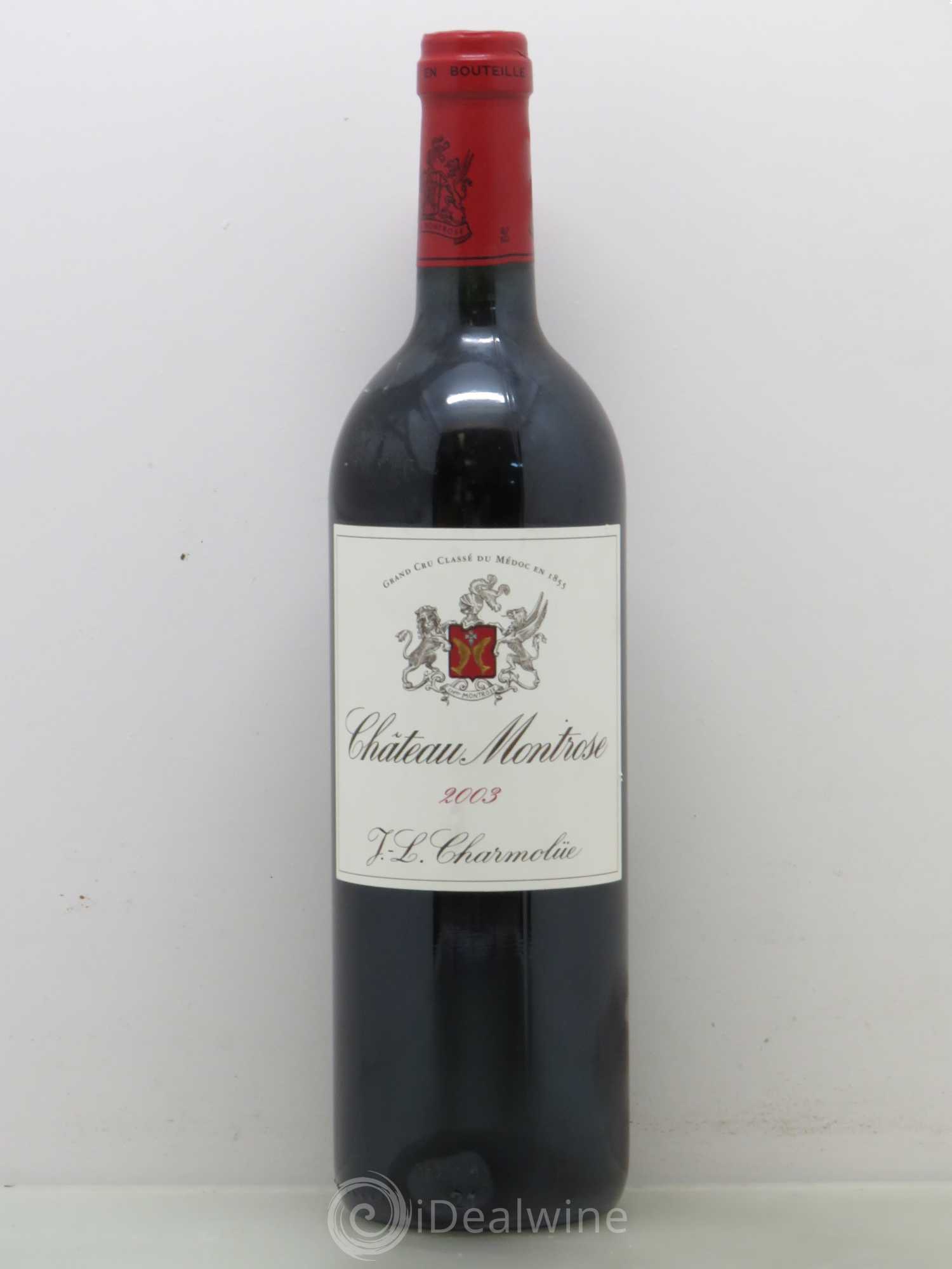 Château Montrose 2ème Grand Cru Classé 2003 - Lot de 1 bouteille - 0
