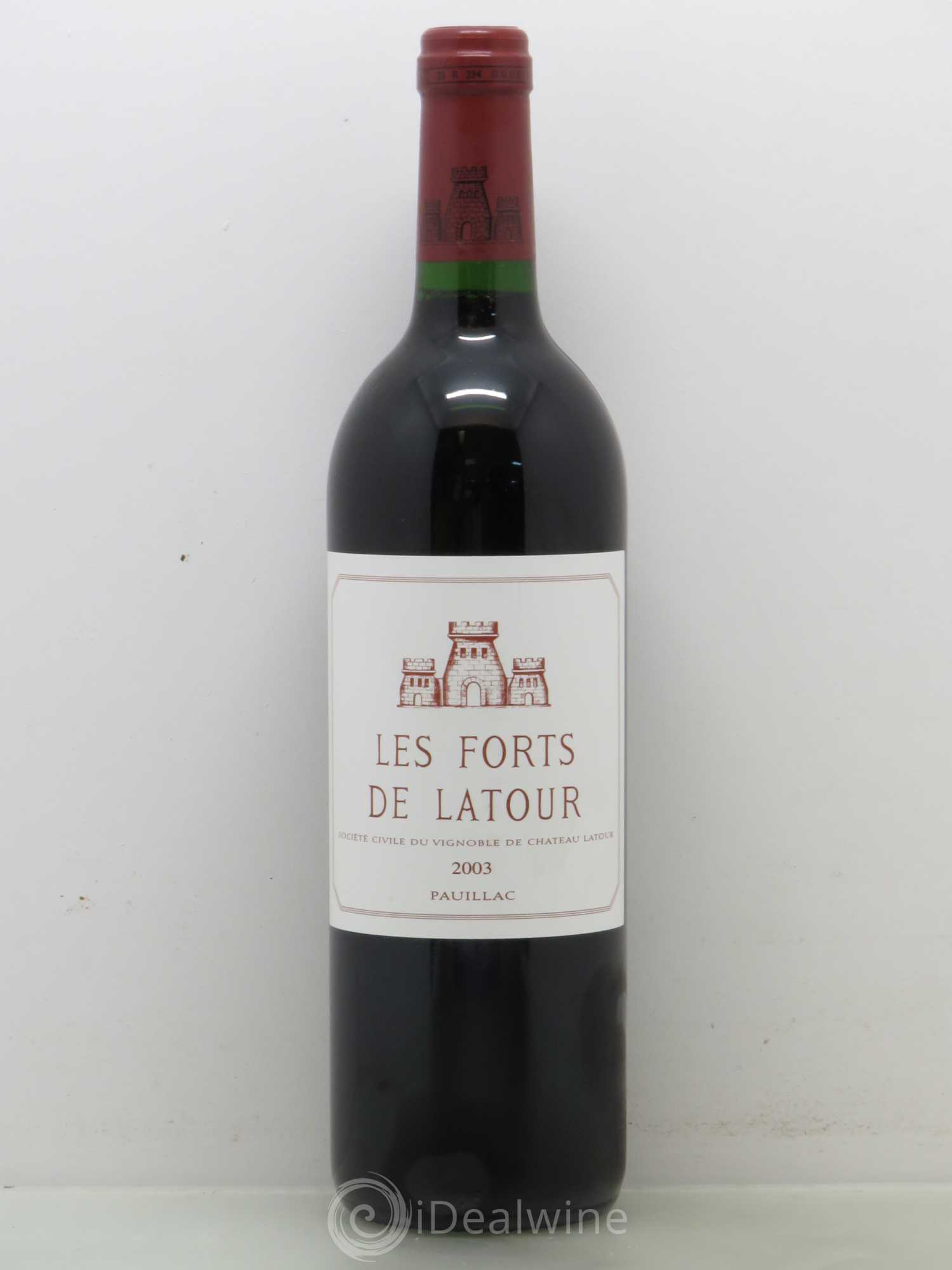 Les Forts de Latour Second Vin 2003 - Lot de 1 bouteille - 0