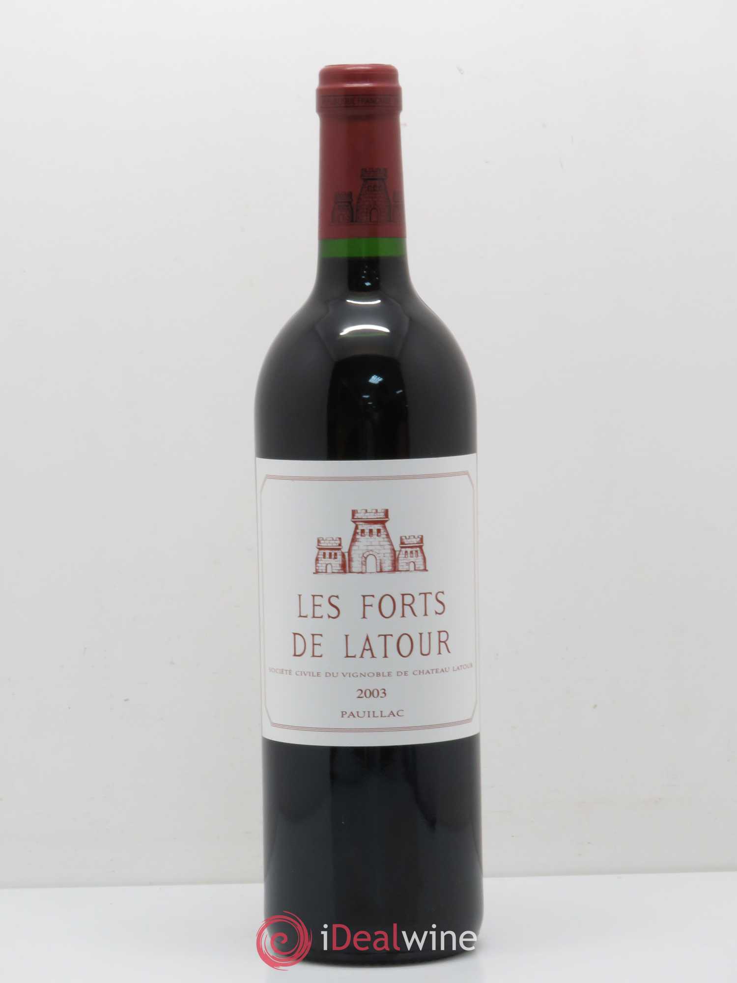 Les Forts de Latour Second Vin 2003 - Lot de 1 bouteille - 0