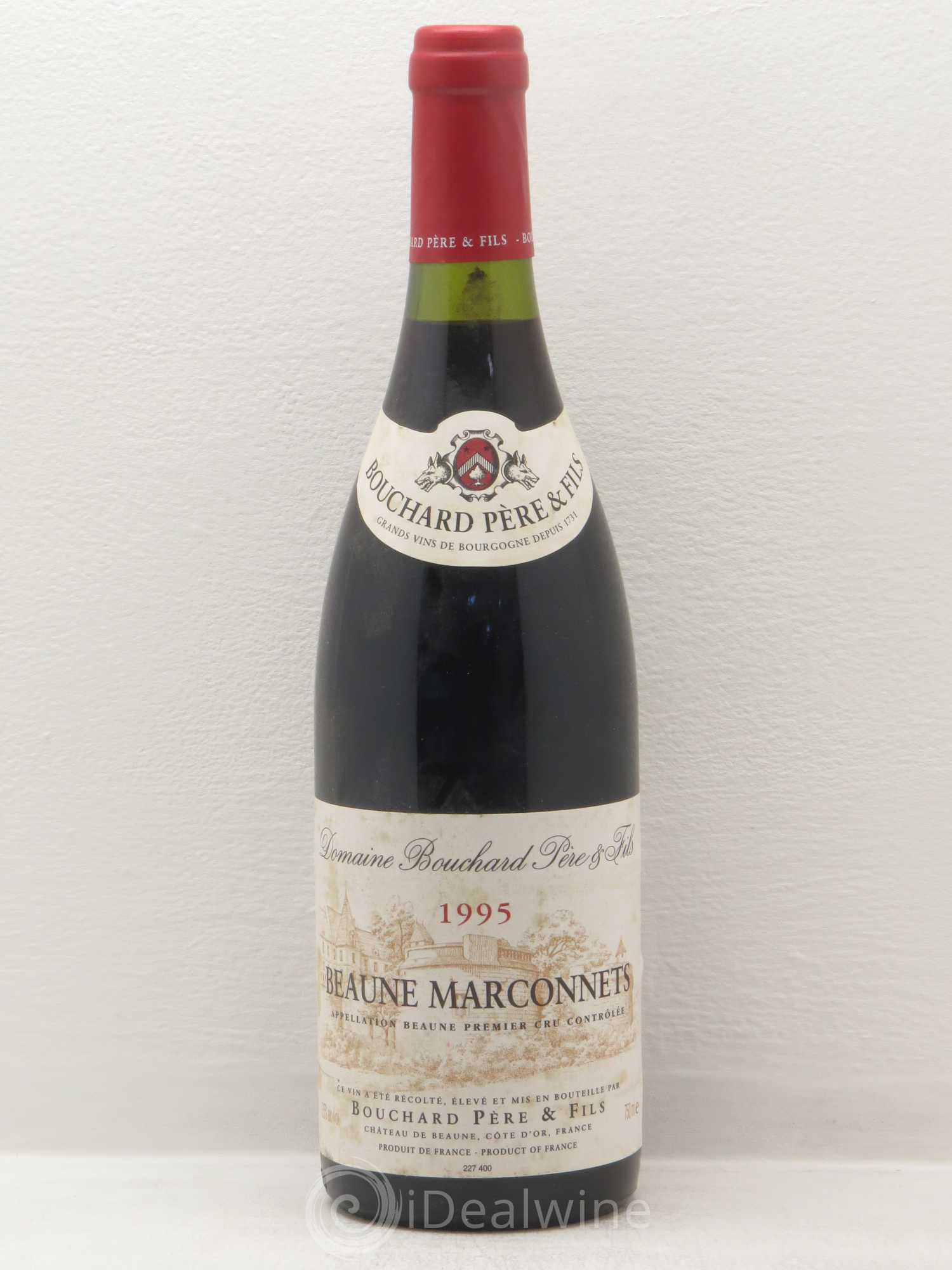 Beaune 1er Cru Marconnets Bouchard Père & Fils 1995 - Lot de 1 bouteille - 0