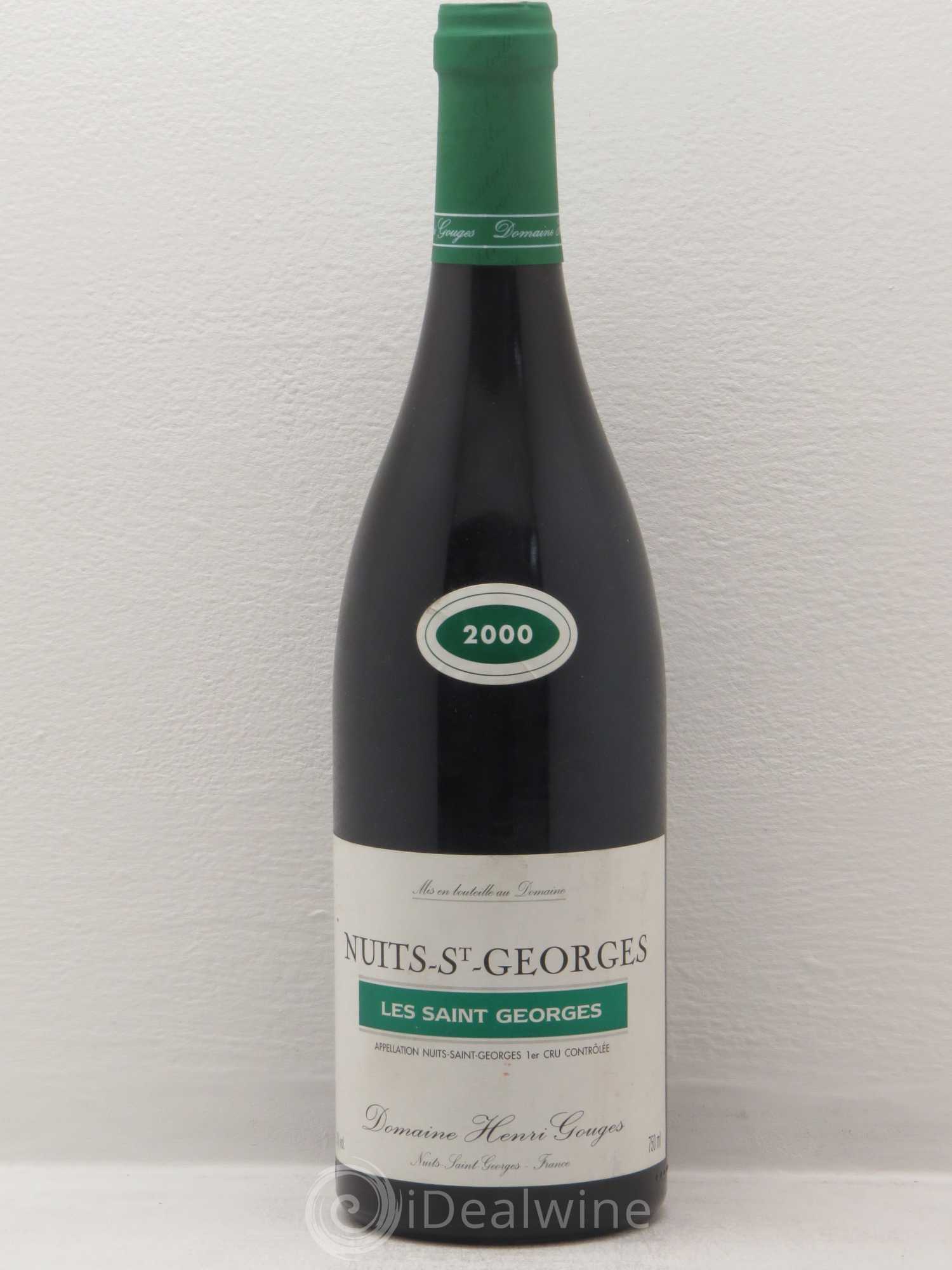 Nuits-Saint-Georges 1er Cru Les Saints Georges Henri Gouges 2000 - Posten von 1 Flasche - 0
